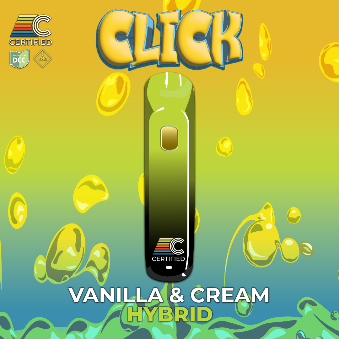 Vanilla & Cream - CLICK Disposable | CERTIFIED