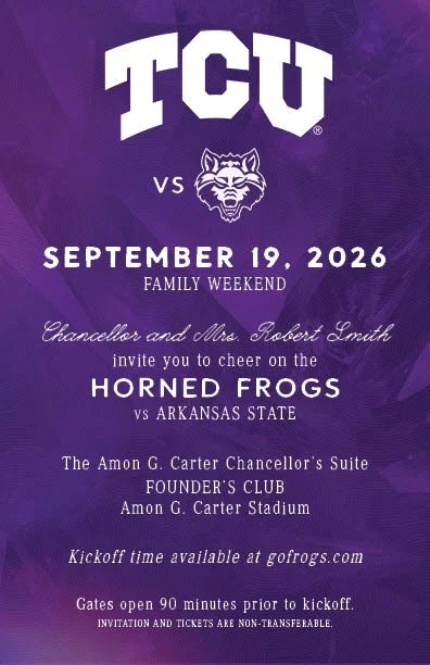 Sept 19 Arkansas State - 2026 Football Chancellor's Suite Invitation Dummy Text.jpg