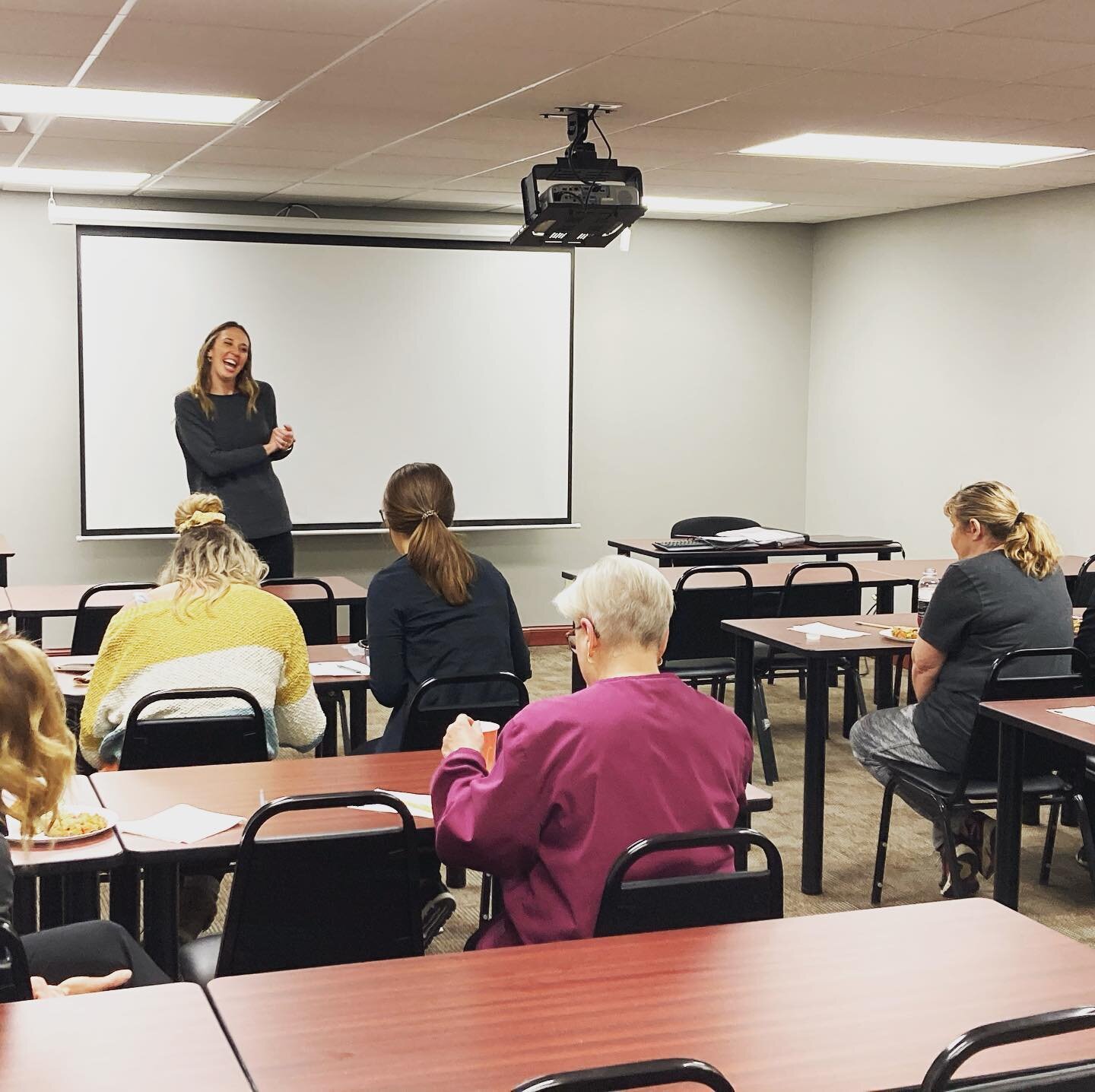 Thank you Embrace Dentistry for welcoming us into your office for a lunch and learn. Dr. Bethany loved sharing the message of neurologically-based chiropractic!

If your team is interested in a lunch &amp; learn and learning more about chiropractic r