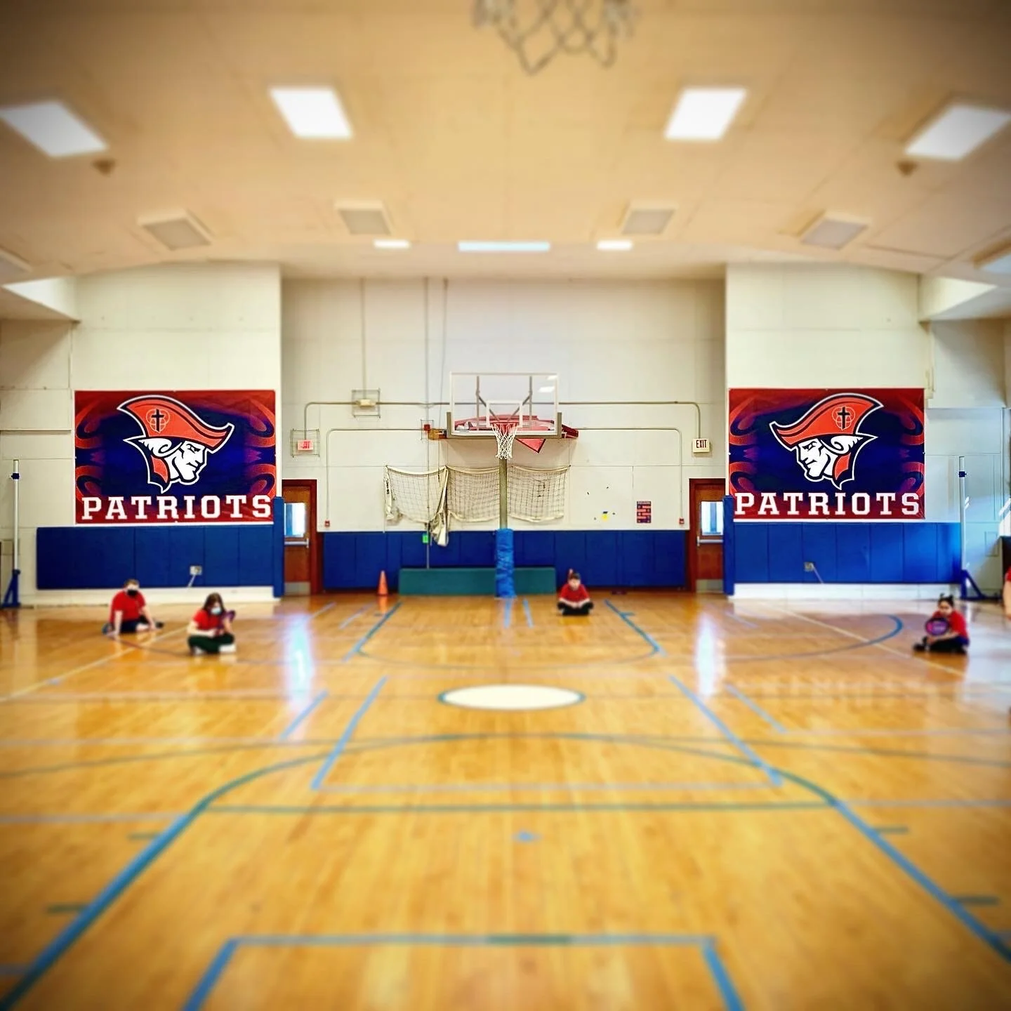 Holy Trinity Elementary - Gym Logo Banners