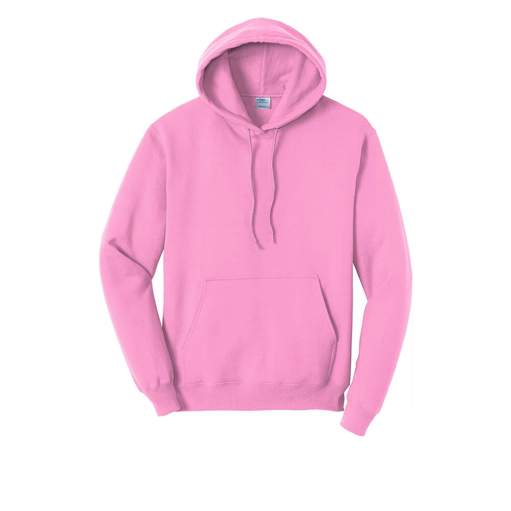 pink blank hoodie