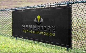 Valet 13 oz Banner Heavy-Duty Vinyl Single-Sided with Metal Grommets 