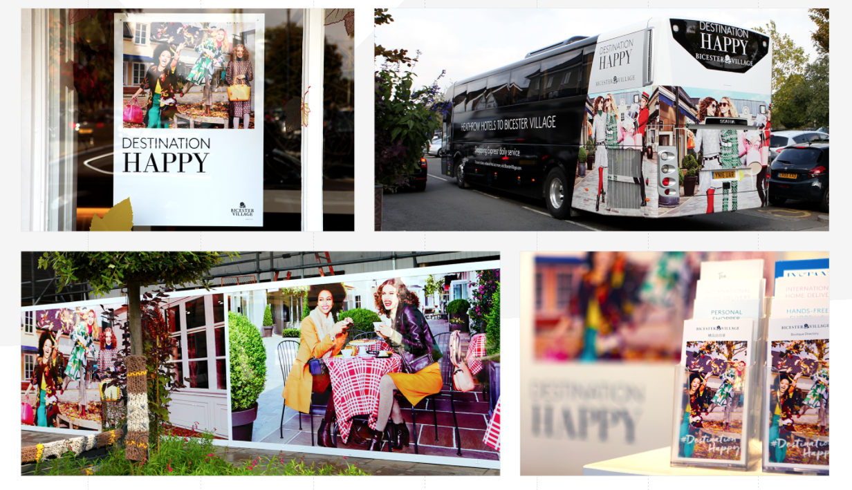 Value Retail A/W 2016 campaign 'Destination Happy'