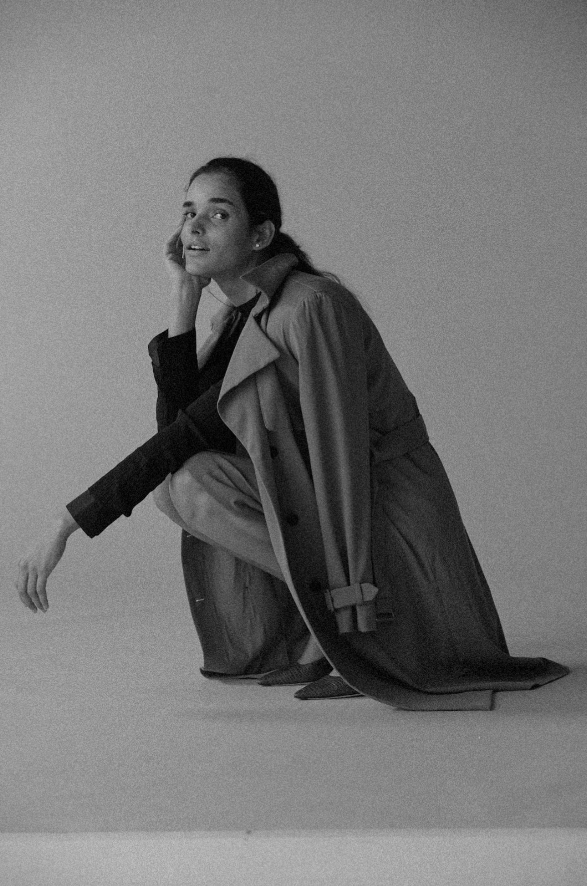 Studio fashion photography for women's luxury brand with creative and art direction