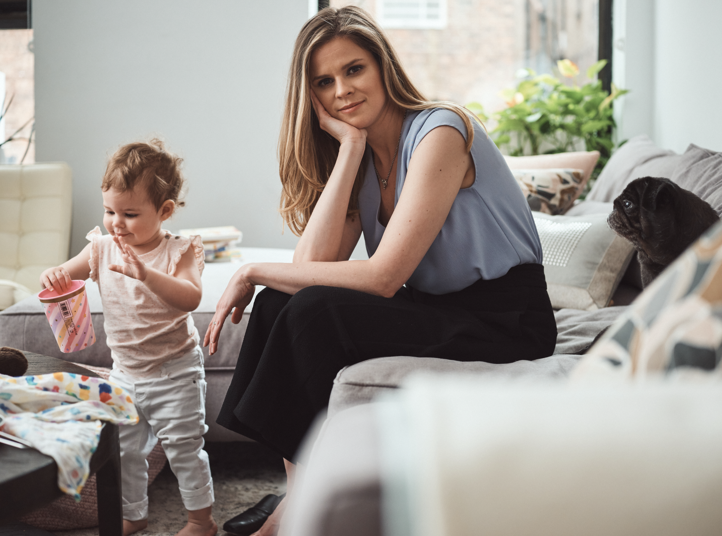 Storytelling for digital and editorial content featuring real women at work in their lives for women's fashion brand and fashion magazine