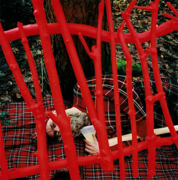 Christian Thompson AO, Humpy Away From Home, 2009, c-type print on Fuji Pearl Metallic Paper, 100 x 100 cm, edition of 5 + 2AP