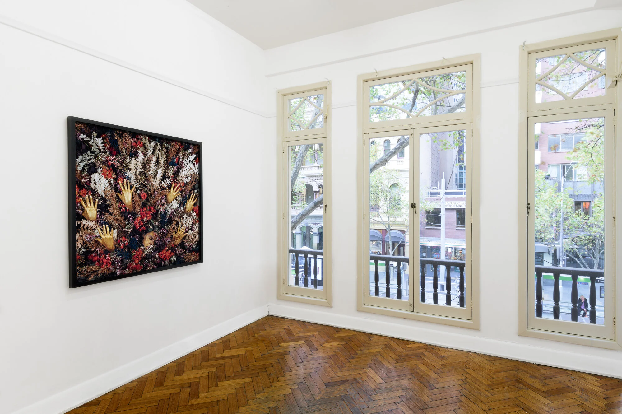 Christian Thompson AO BETA City Installation view, Sarah Scout Presents 2021 Photography: Aaron Rees