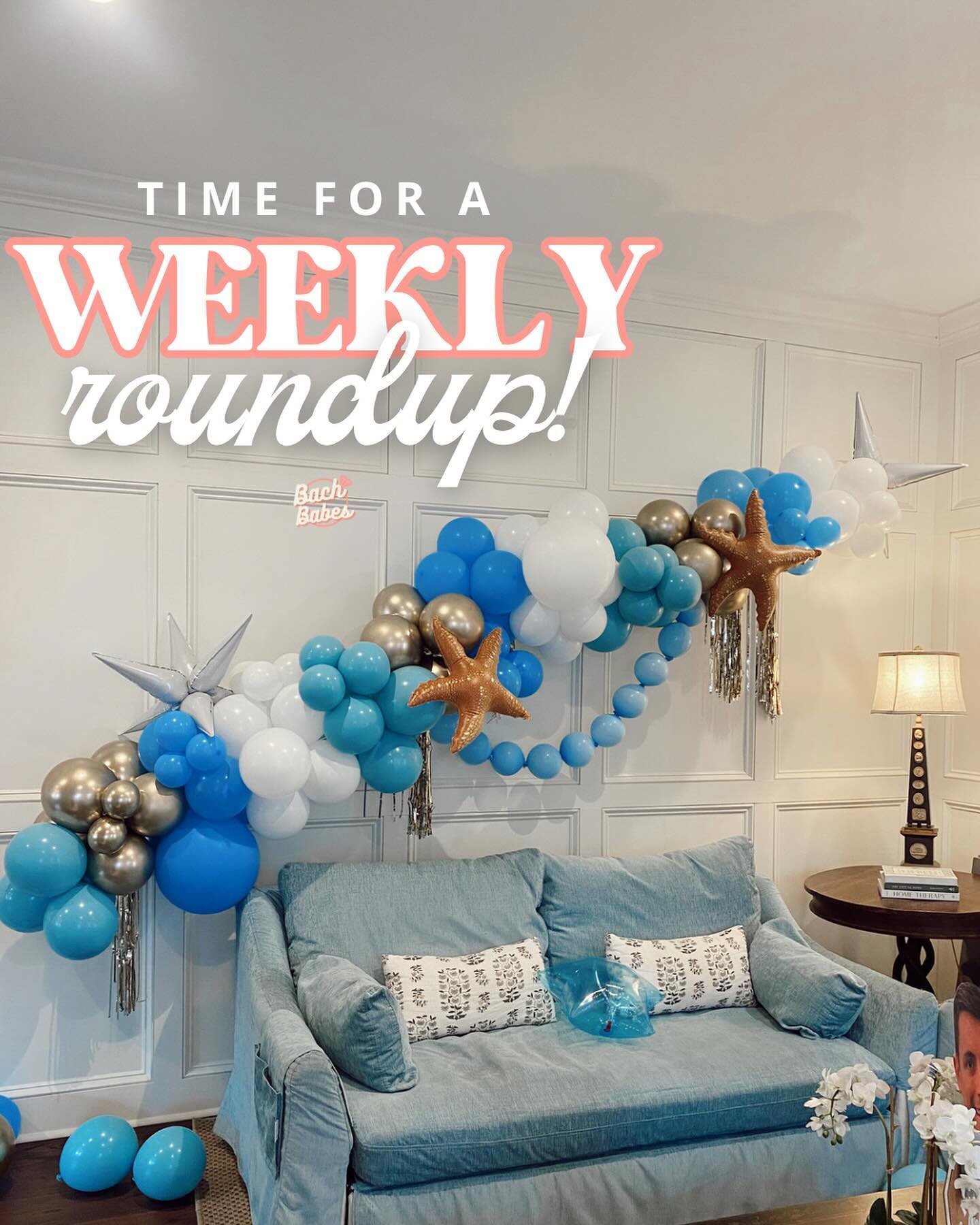 What 👏 a 👏 WEEK! From Austin to Nashville to Charleston, we&rsquo;re your go-to gals for all things decor! 🎈

Now let&rsquo;s book your besties party! 🤩
