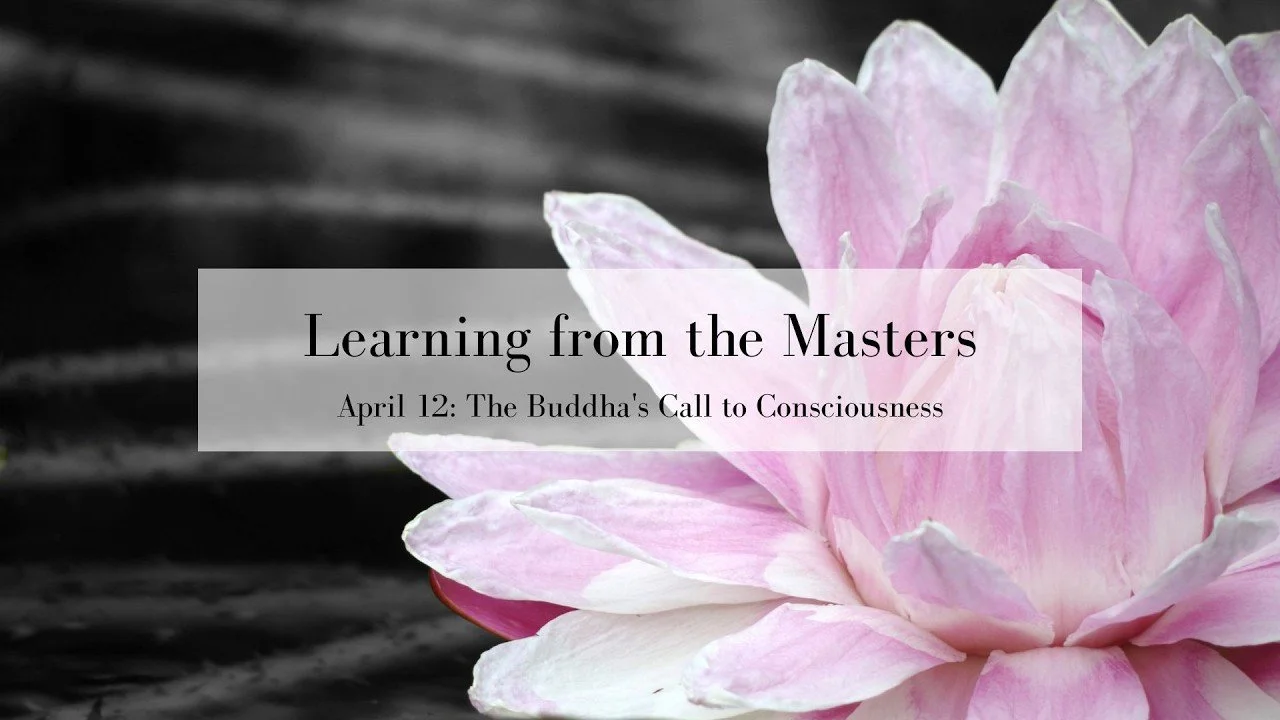 Week 2: The Buddha's Call to the Consciousness