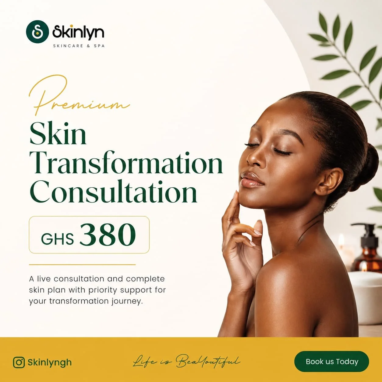 90-Day Premium Skin Transformation Consultation