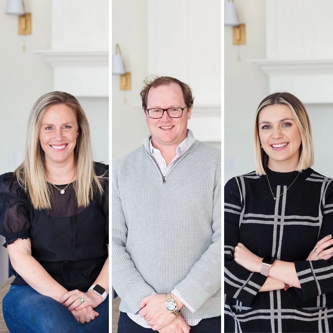 The faces behind the places ✨ Meet our small but mighty team! 
&bull; 
&bull; 
Rebecca is our rental house design guru! She has lead the design for all 19 units we currently own &amp; manage. Not only that, but her background in marketing and PR help