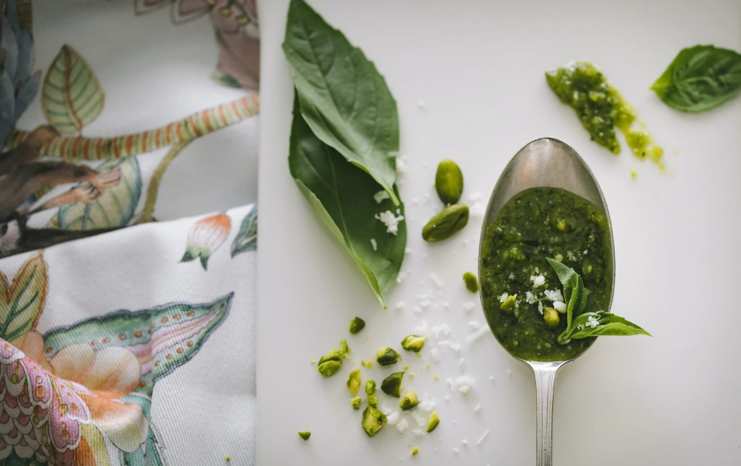 Cleansing Pesto with Cilantro, Parsley, Lemon &amp; Garlic