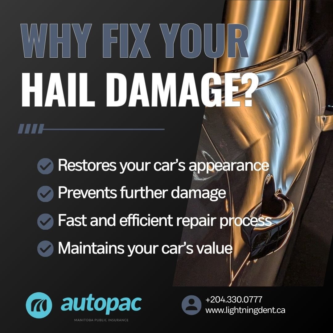 Why bother getting your hail damaged fixed?

💡🏎 For speed?!

While your hail damage is unlikely to affect the aerodynamics of your daily drive to work, it still requires attention. A few of the top reasons to get your hail damage fixed by a reputab