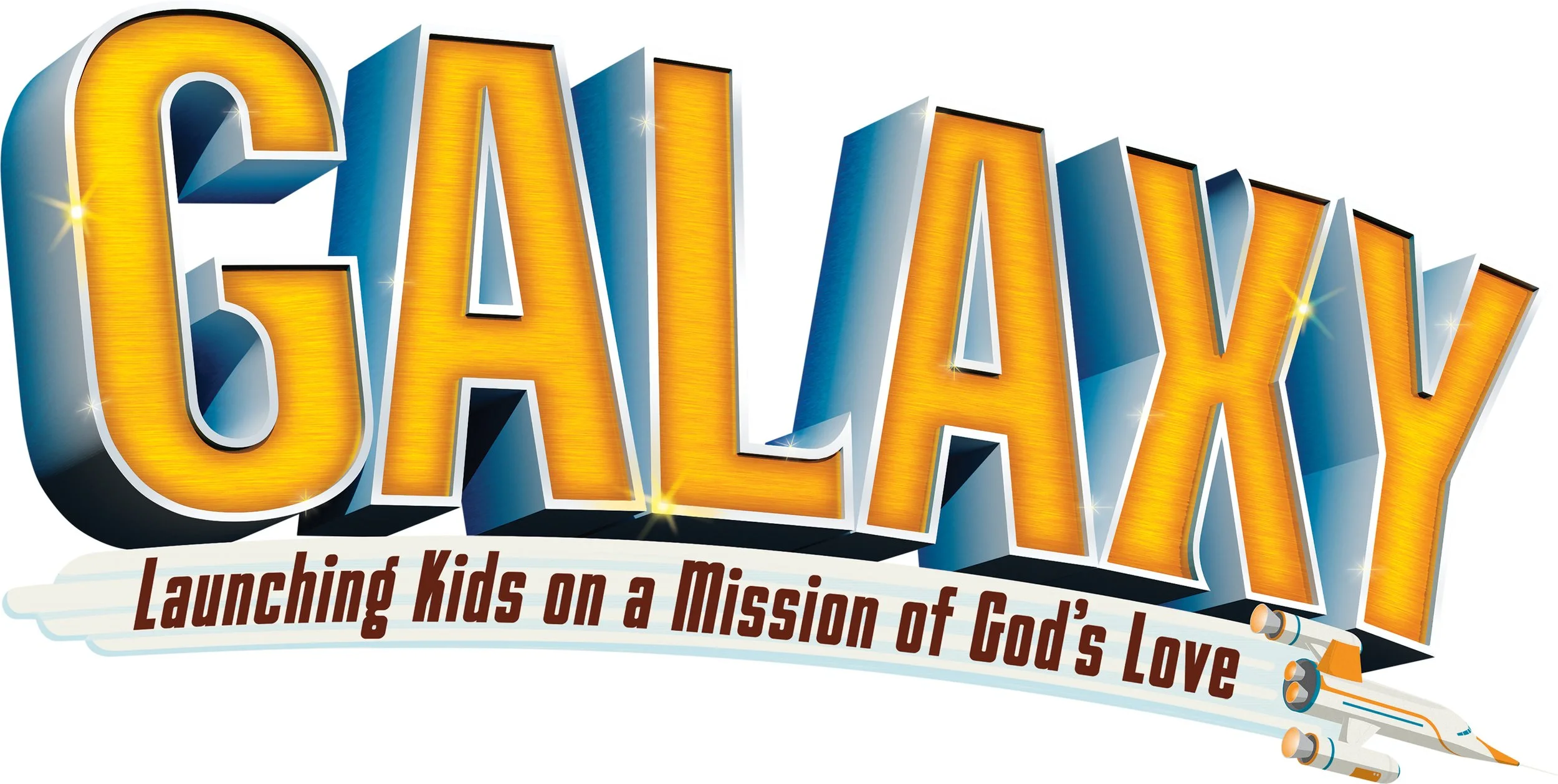 Logo for "Galaxy" vacation bible school