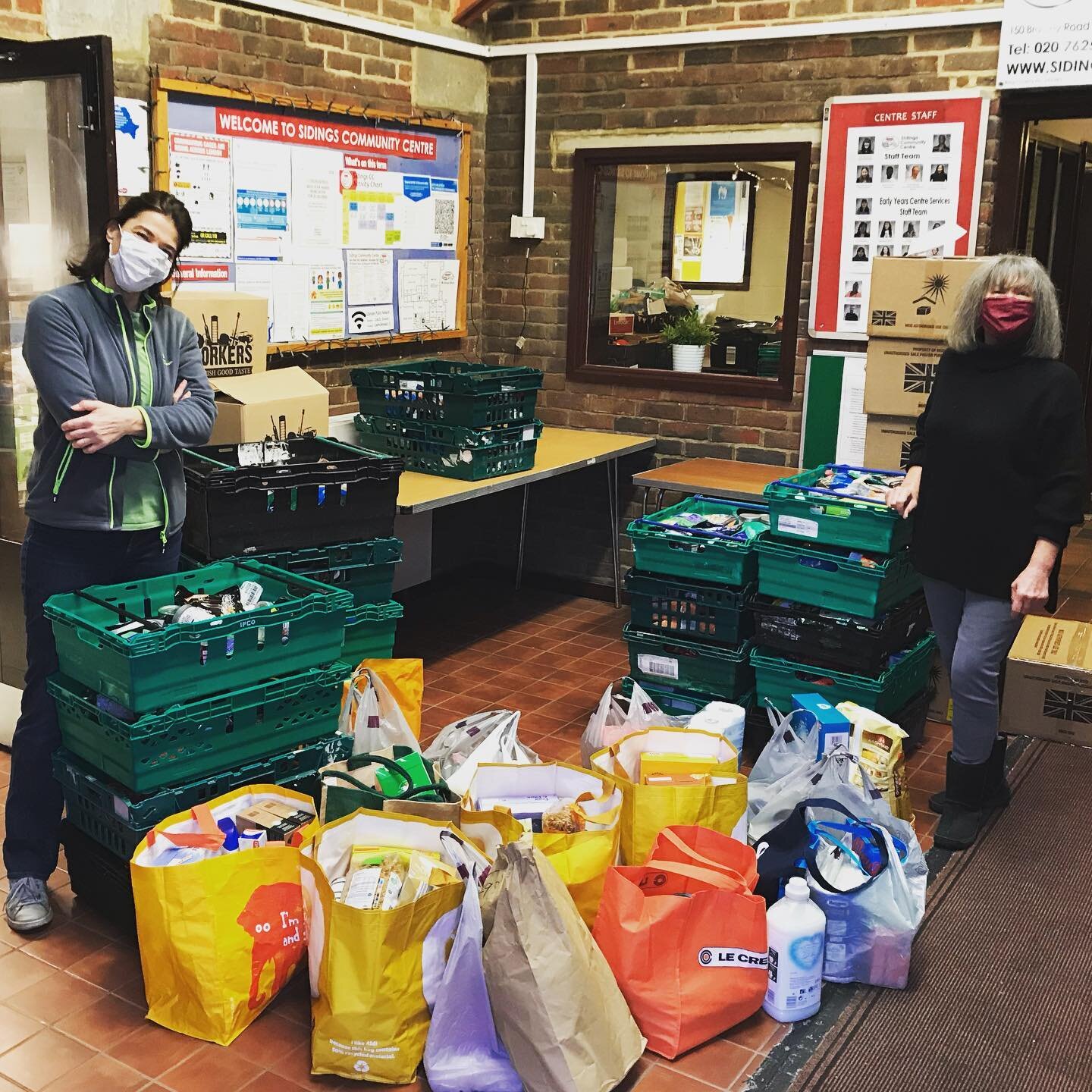 Thank you @nbhschool  for your generous donation today! We&rsquo;re so grateful 💚 especially for all the extra toiletries and household goods - they&rsquo;re so helpful for those who are self isolating! And it was lovely to restock our shelves with 