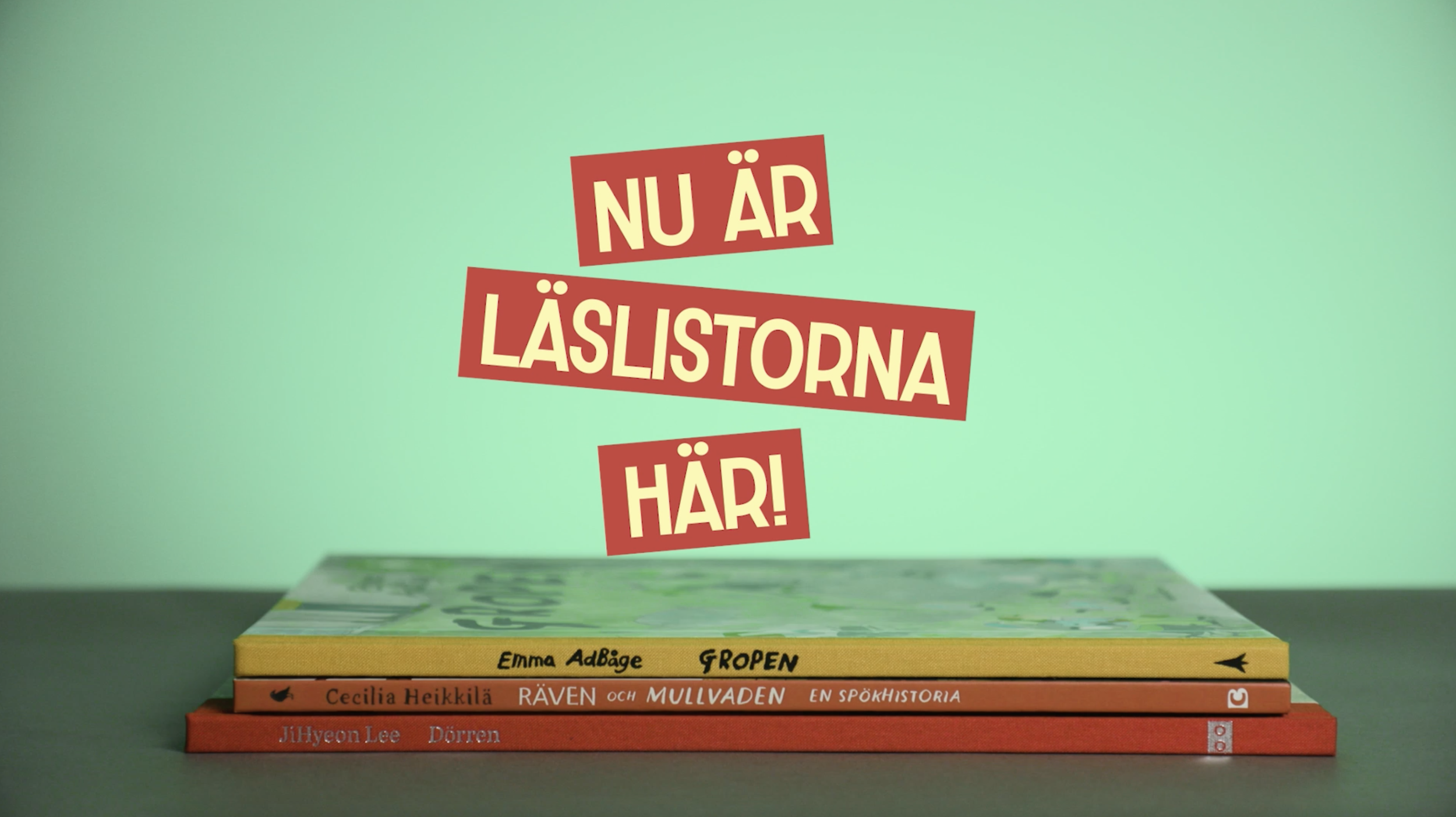 Kulturrådet Läslistan