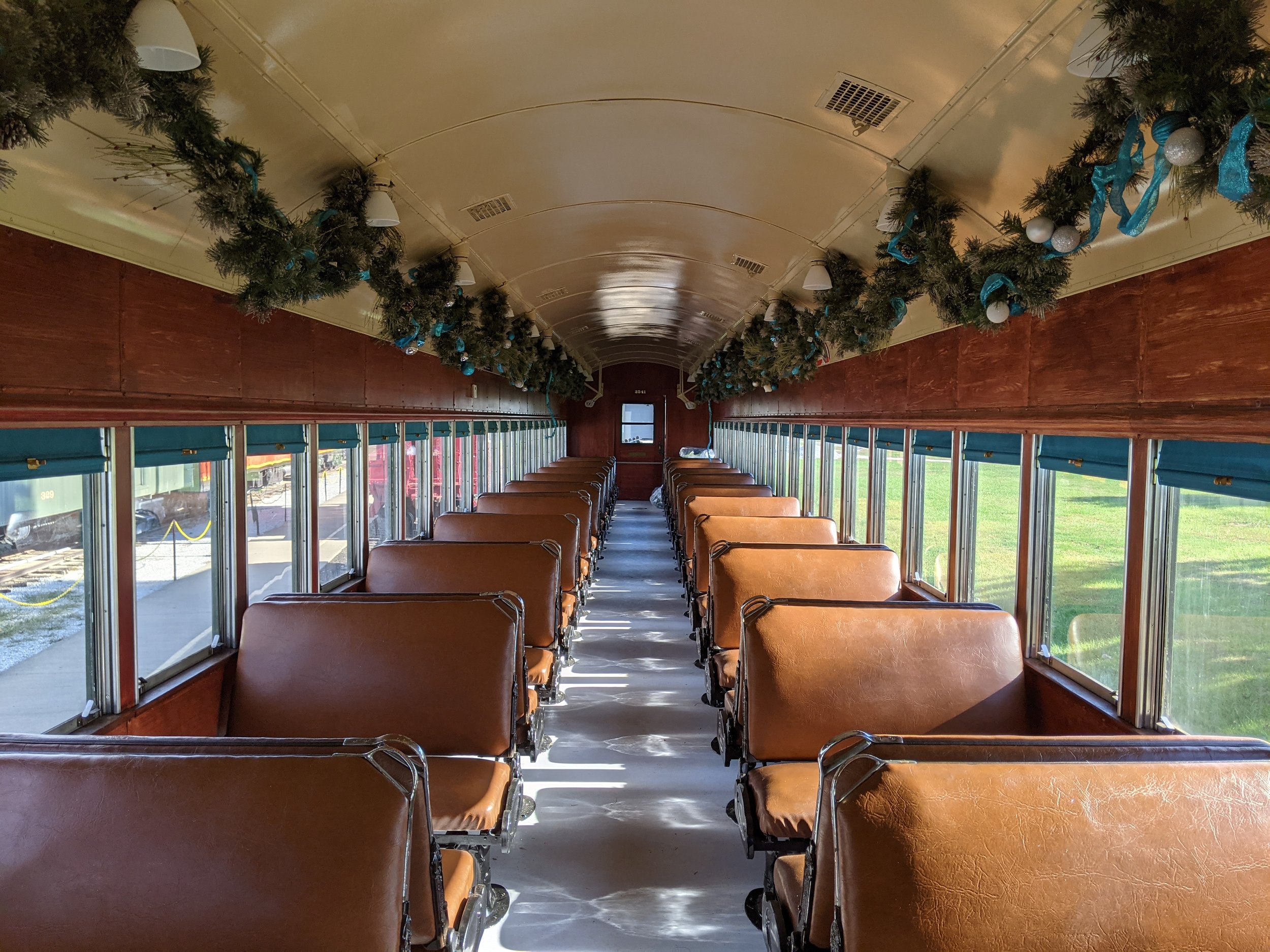  The restoration was complete in advance of Polar Express and museum volunteers have begun installing decorations.  