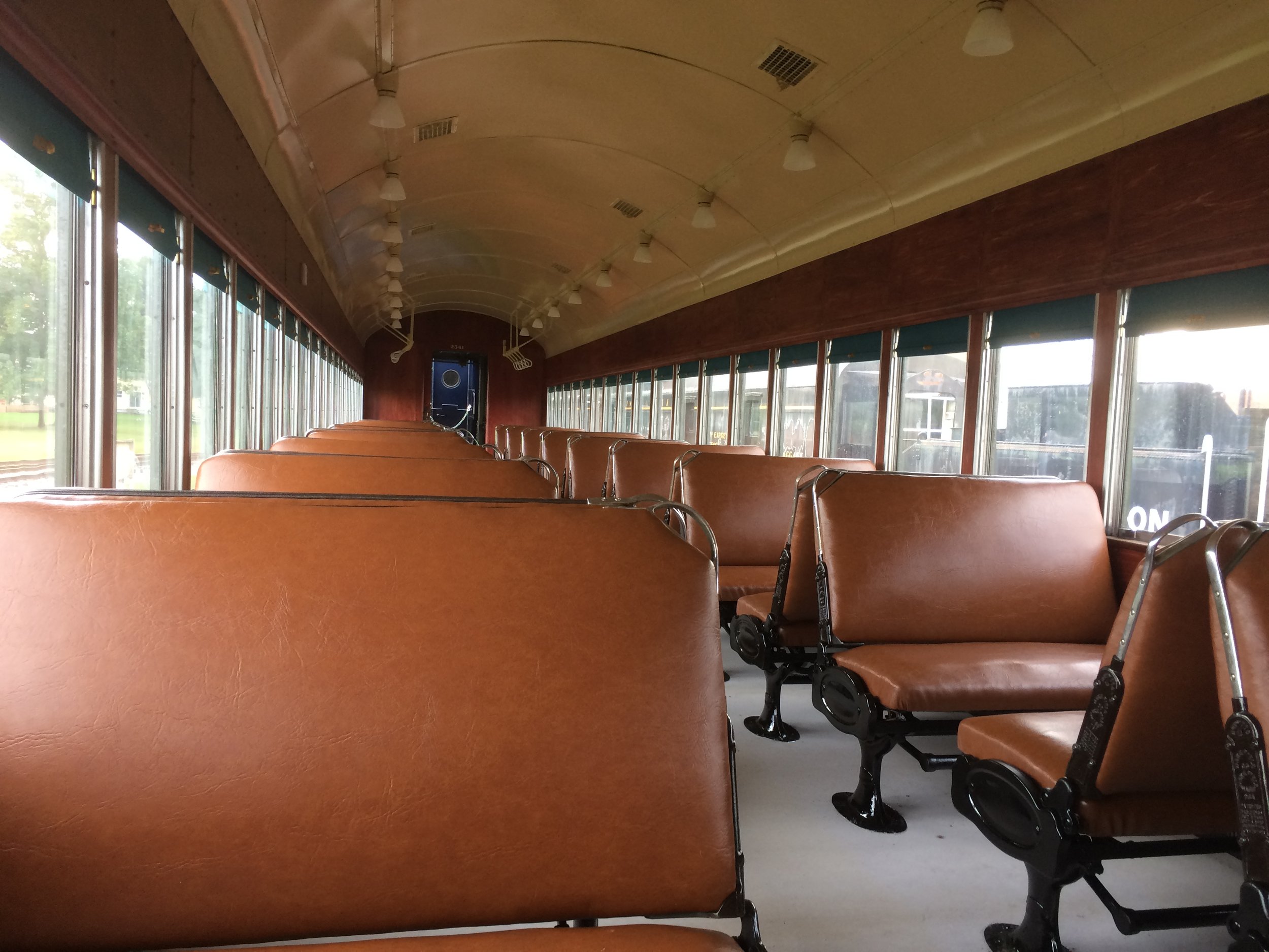 The restoration is complete! The car is now ready for many more years of service on the museum’s railroad for our guests to enjoy.   