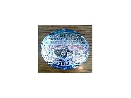 CUSTOM BELT BUCKLE RANGER SET #2 — Dale Chavez Saddlery