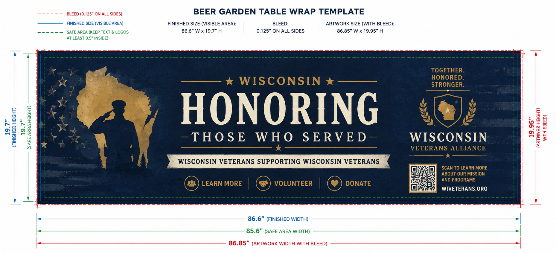 Veterans Organization Table Sponsorship