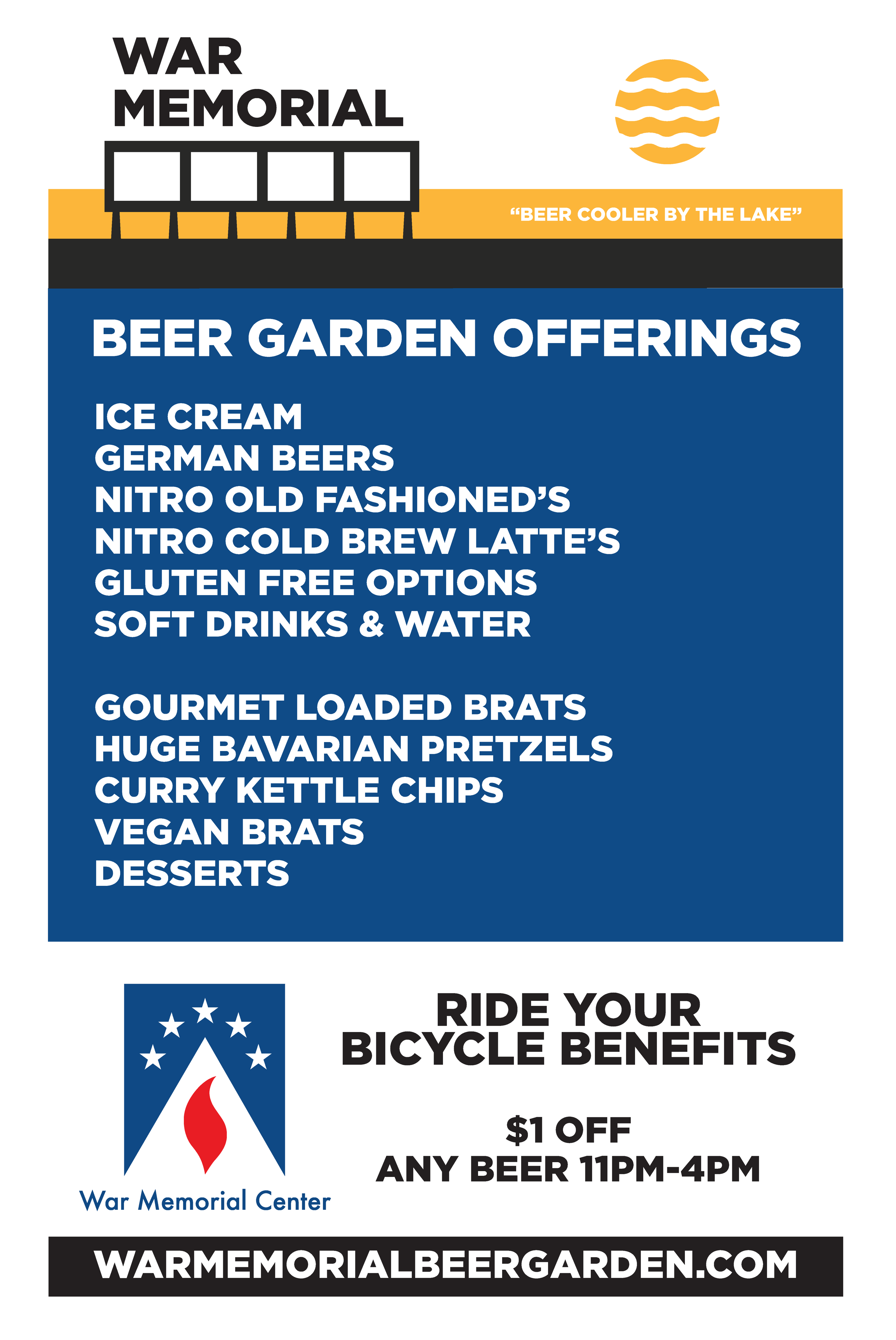 WAR MEMORIAL BEER GARDEN