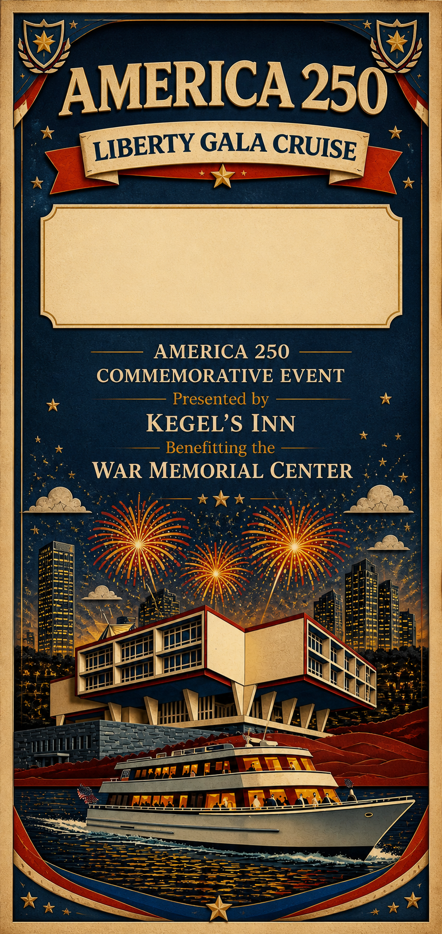MIlwaukee 4th of july fireworks boat cruise for the war memorial