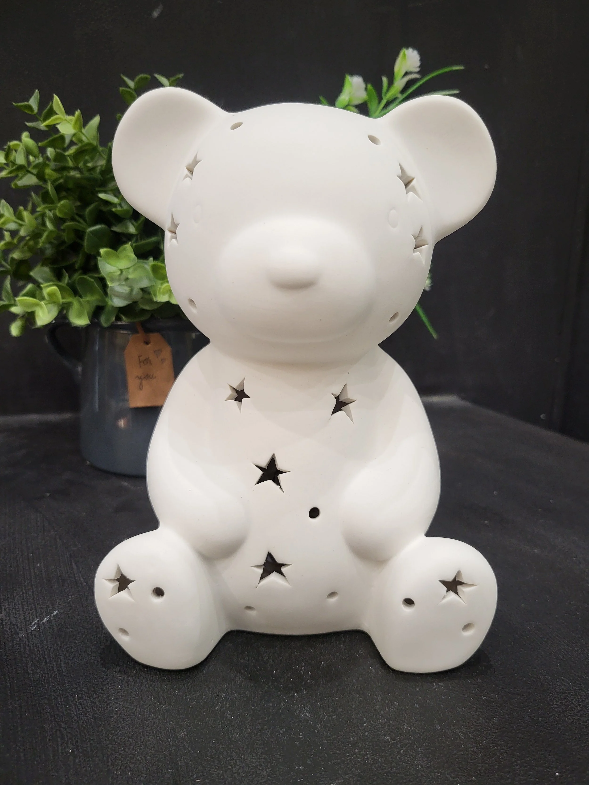 Ceramic Teddy Nightlight