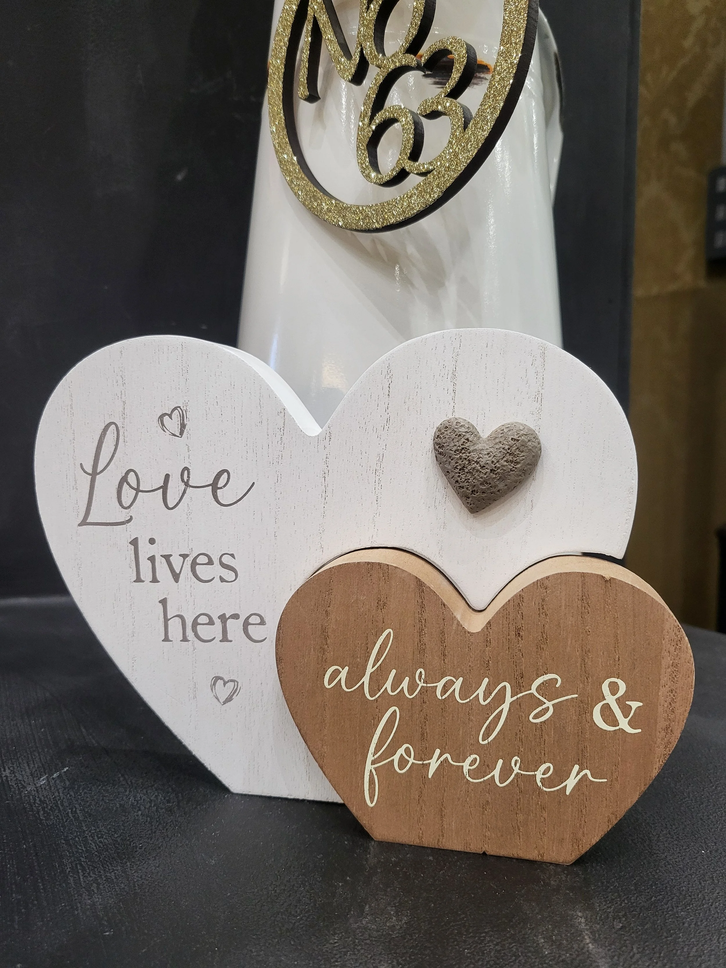 Love Heart Plaque