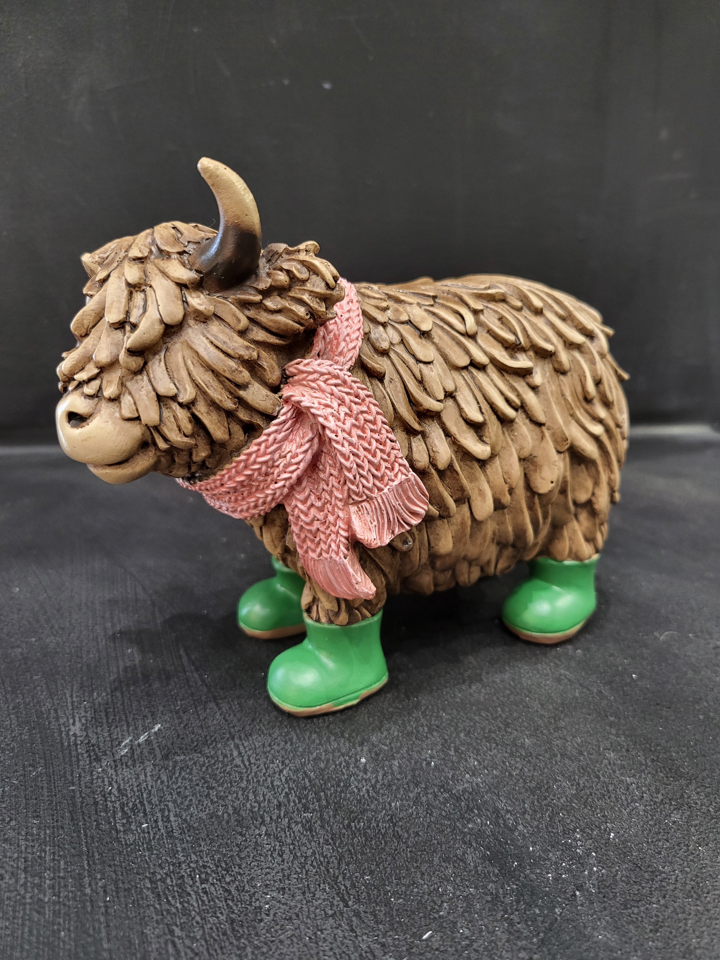 Highland Cow In Boots
