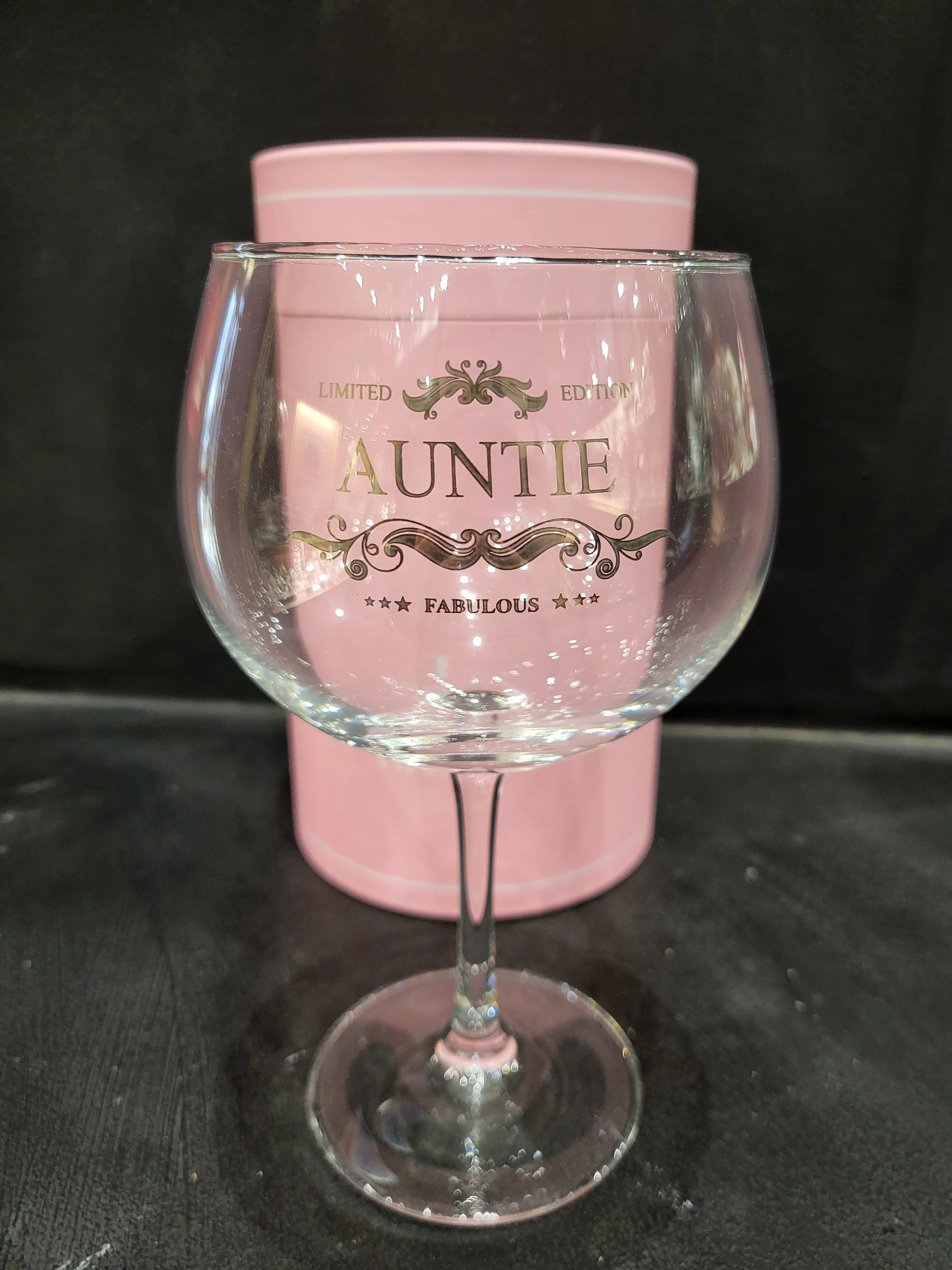 Auntie Gin Glass
