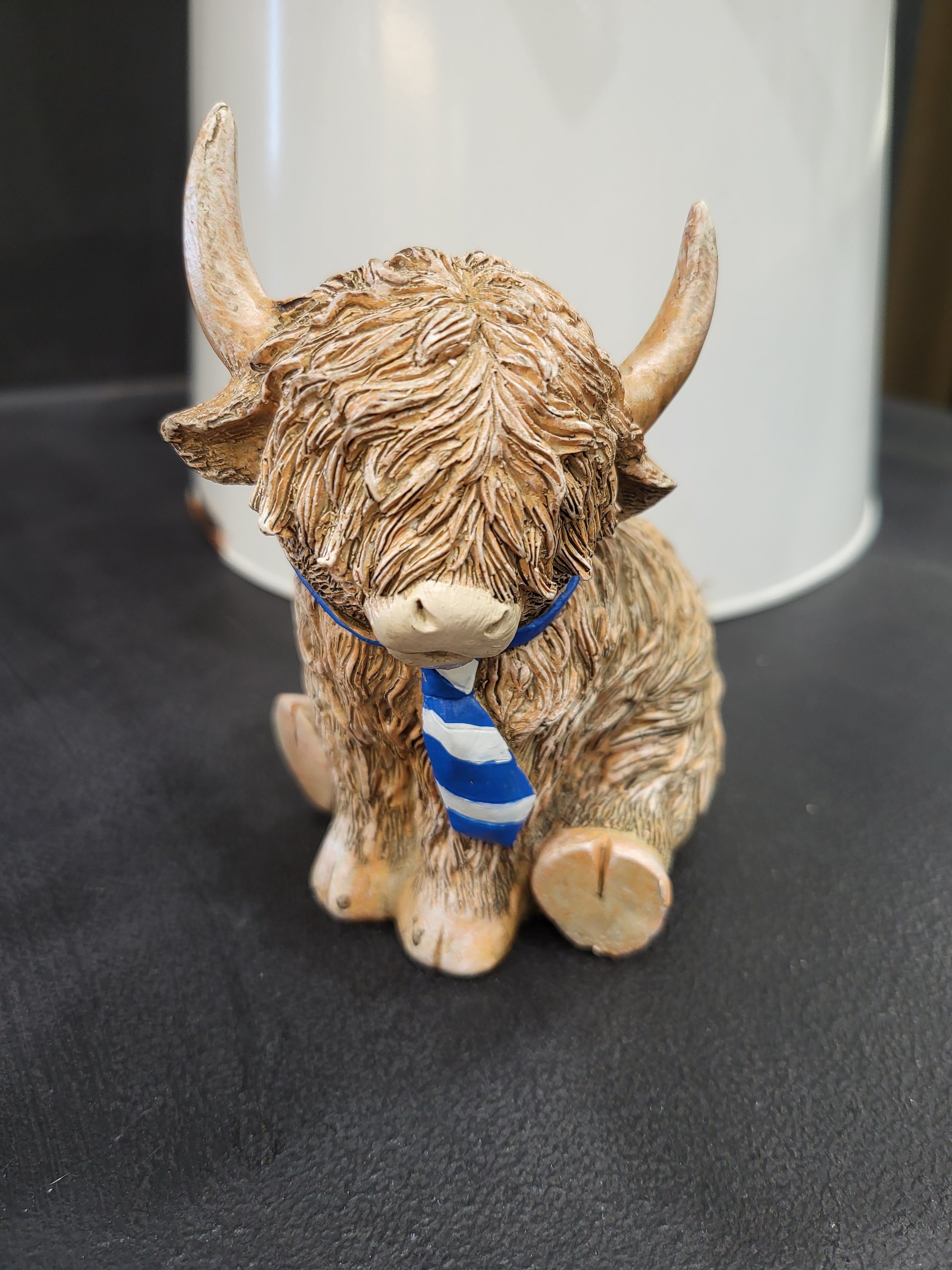 Highland Cow In Tie
