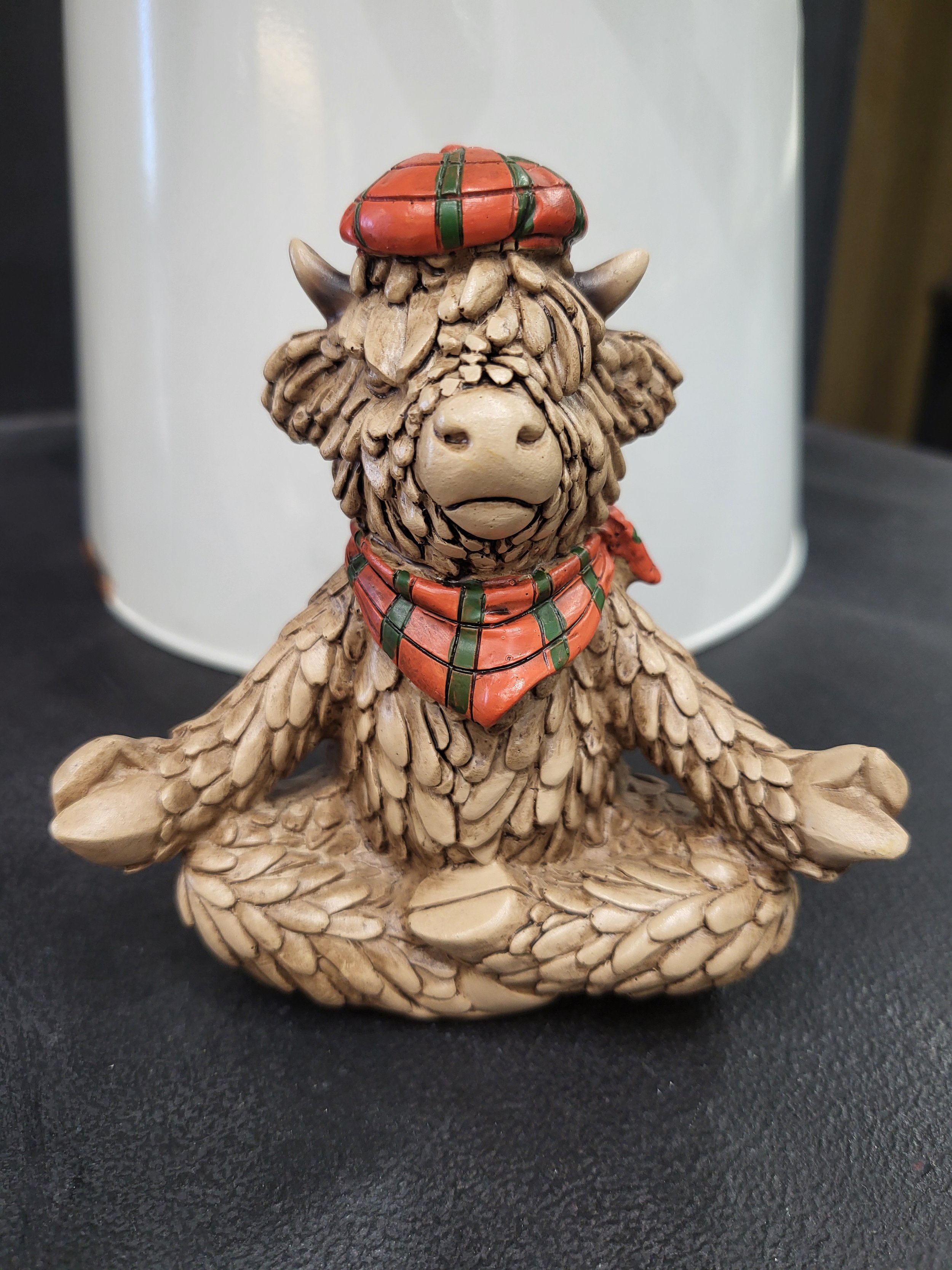 Yoga Highland Cow