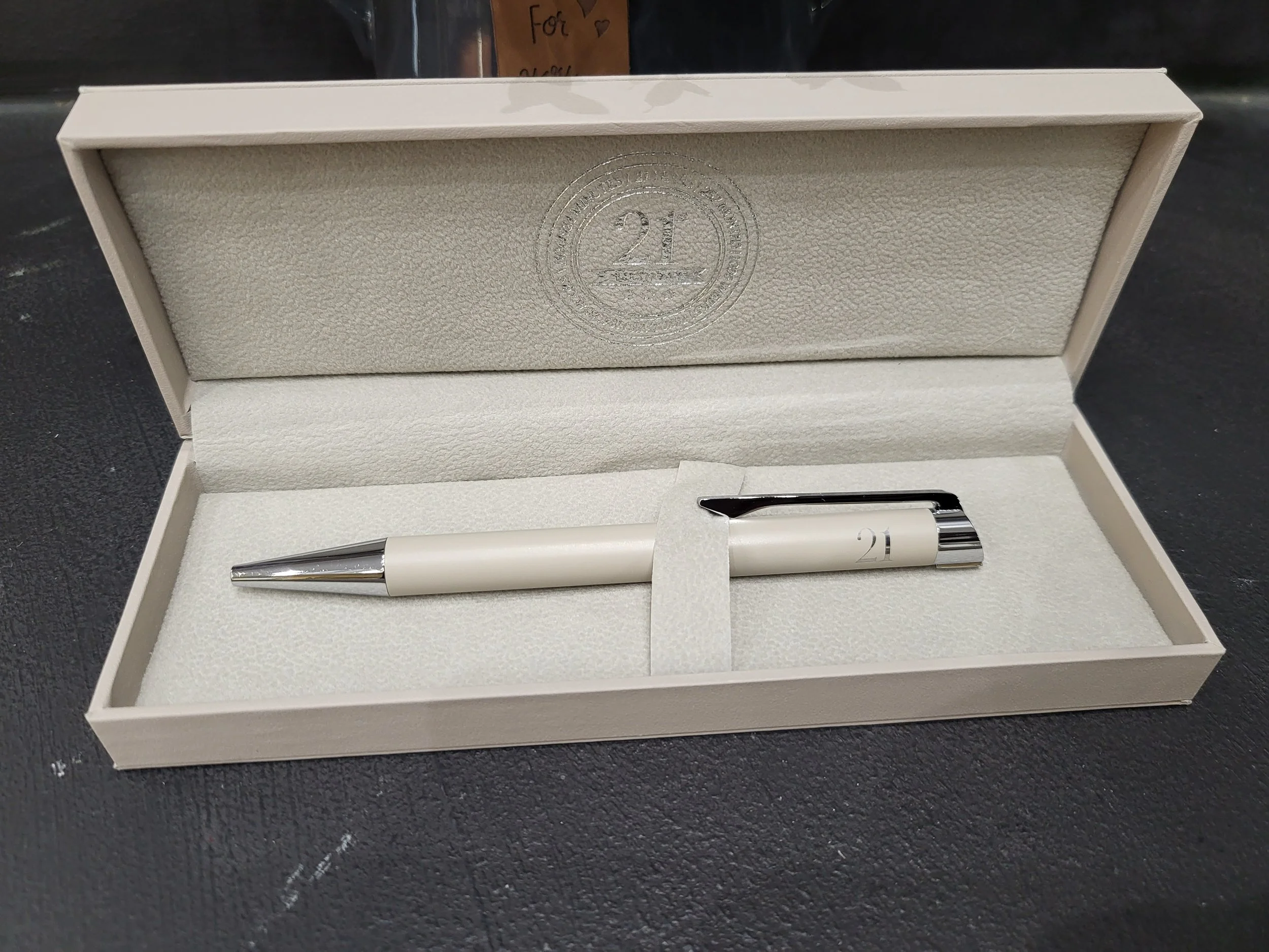 21st Birthday Pen