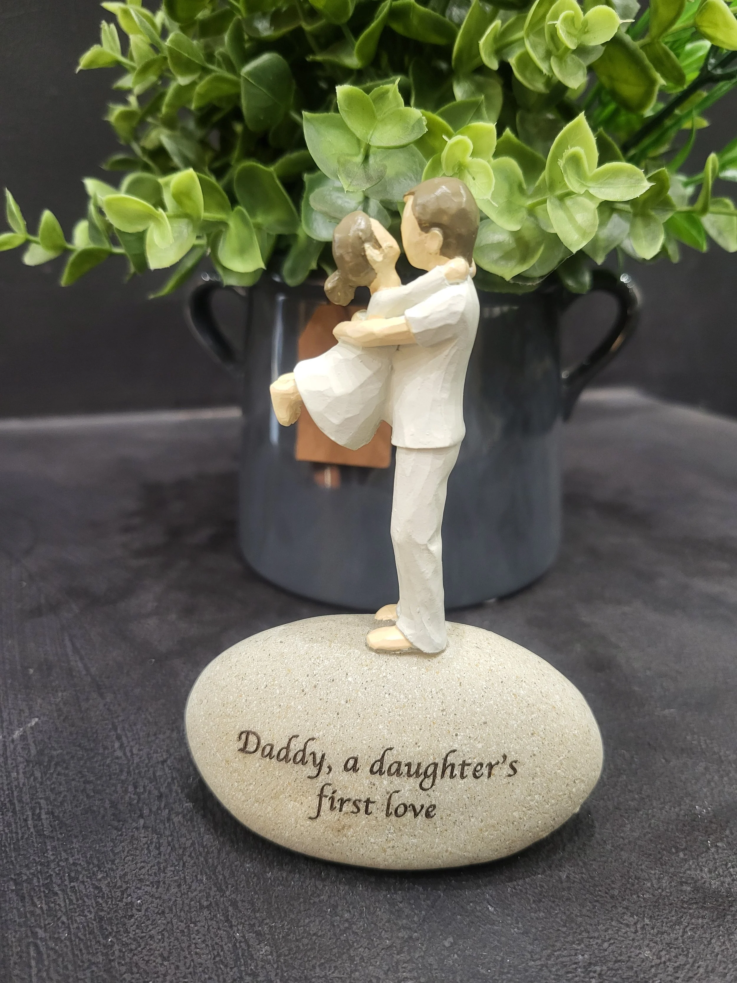 Daddy & Daughter Pebble Ornament