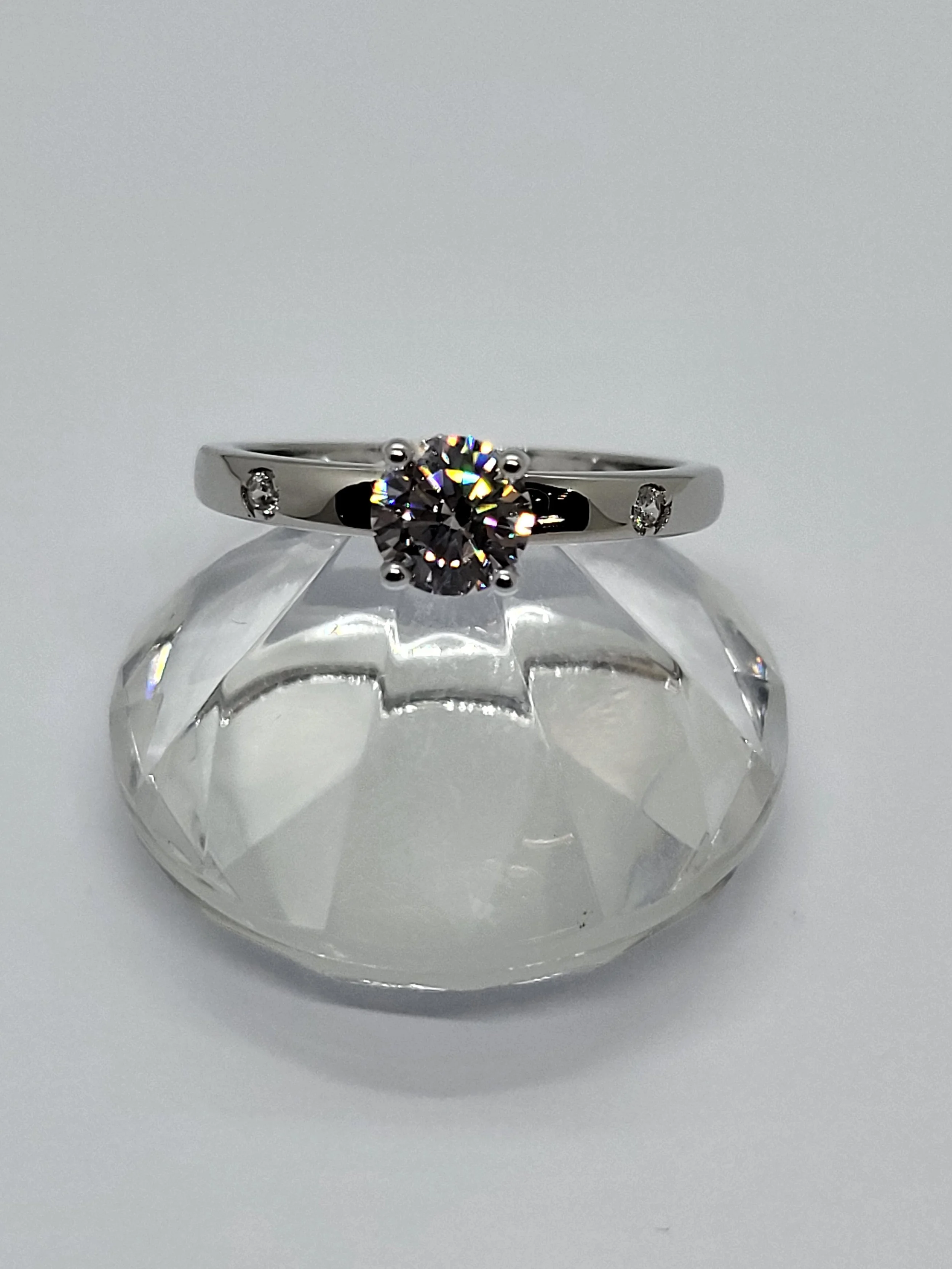 Silver CZ Ring
