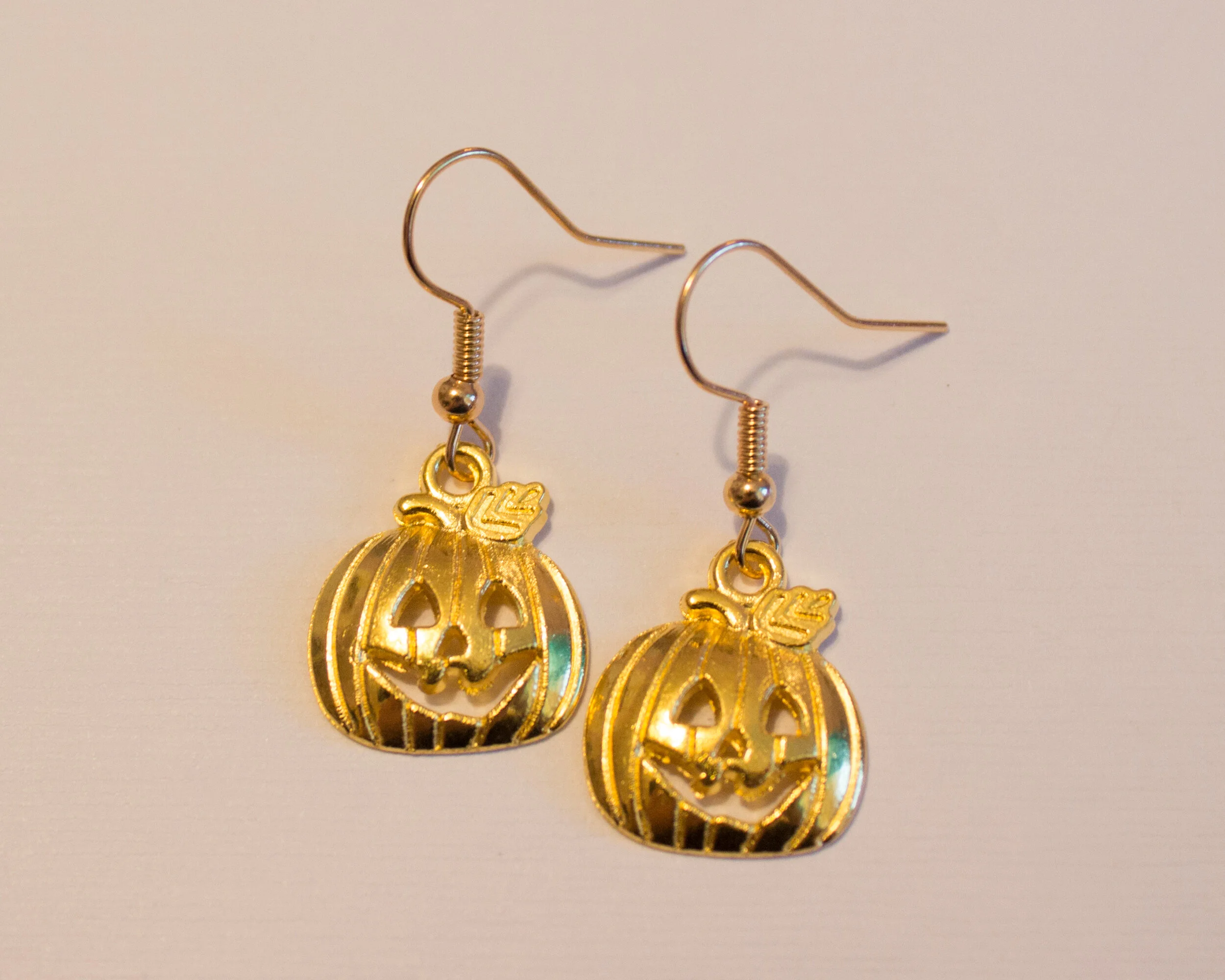 Gold Skeleton Earrings Bones Earrings Halloween Earrings — Life In Pink