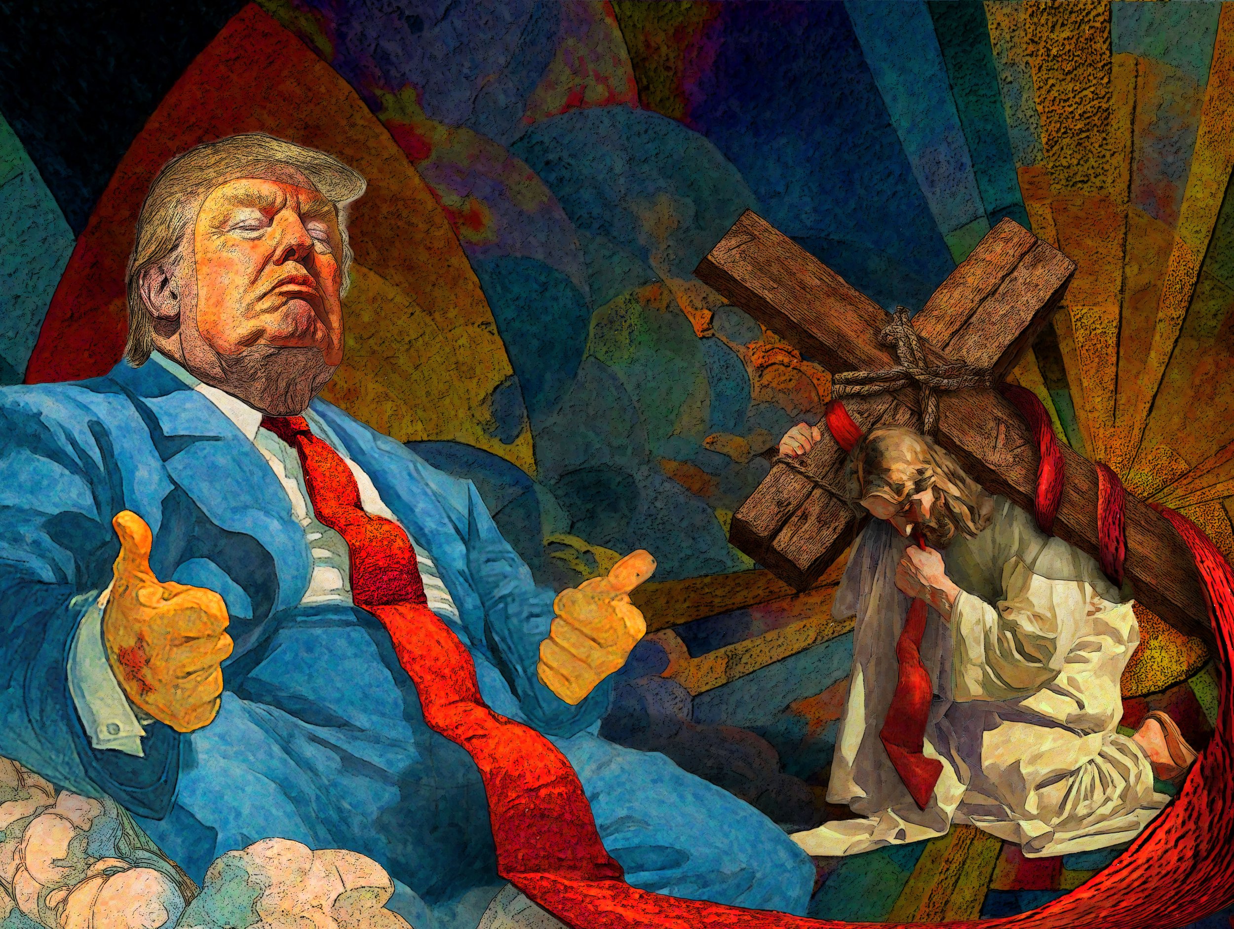 I Think God is very proud of the job I've done.