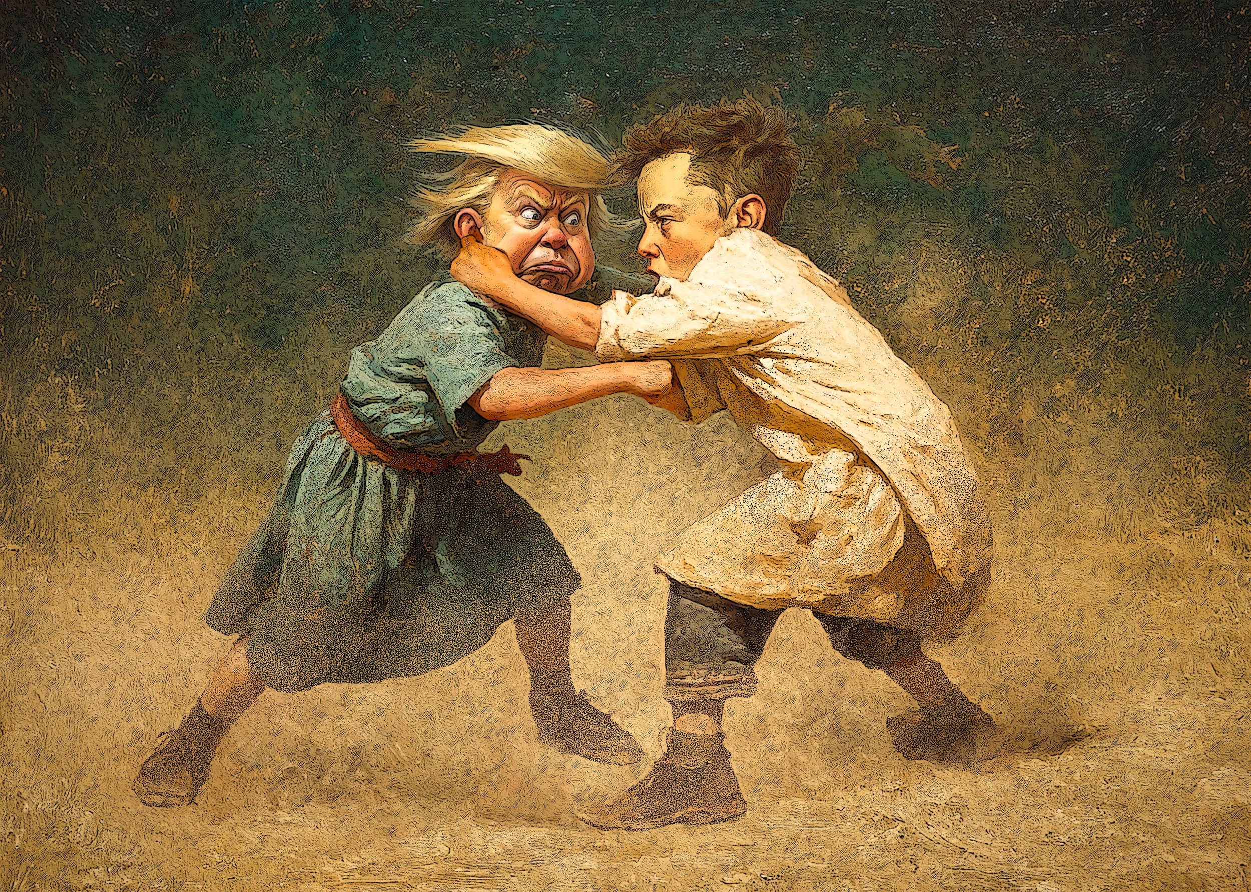The Girls are Fighting