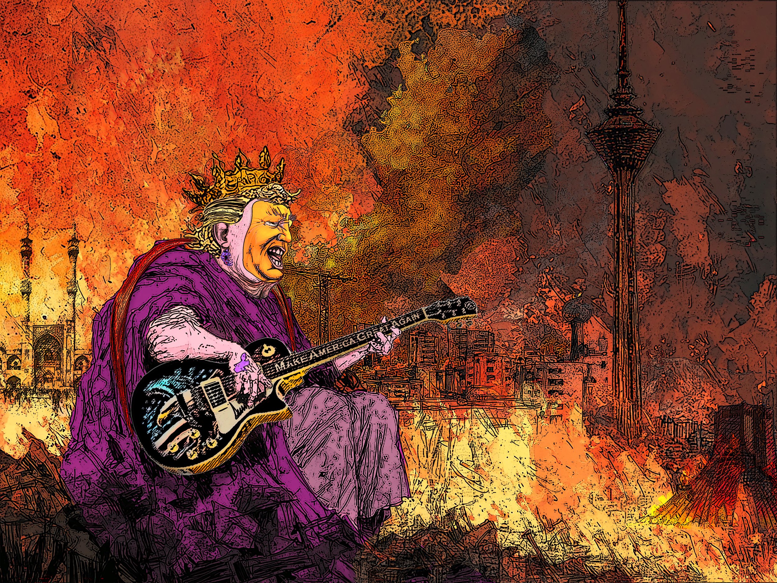 New Album Drop! Mar-a-Lago Slim Moaning "Nero's Blues"