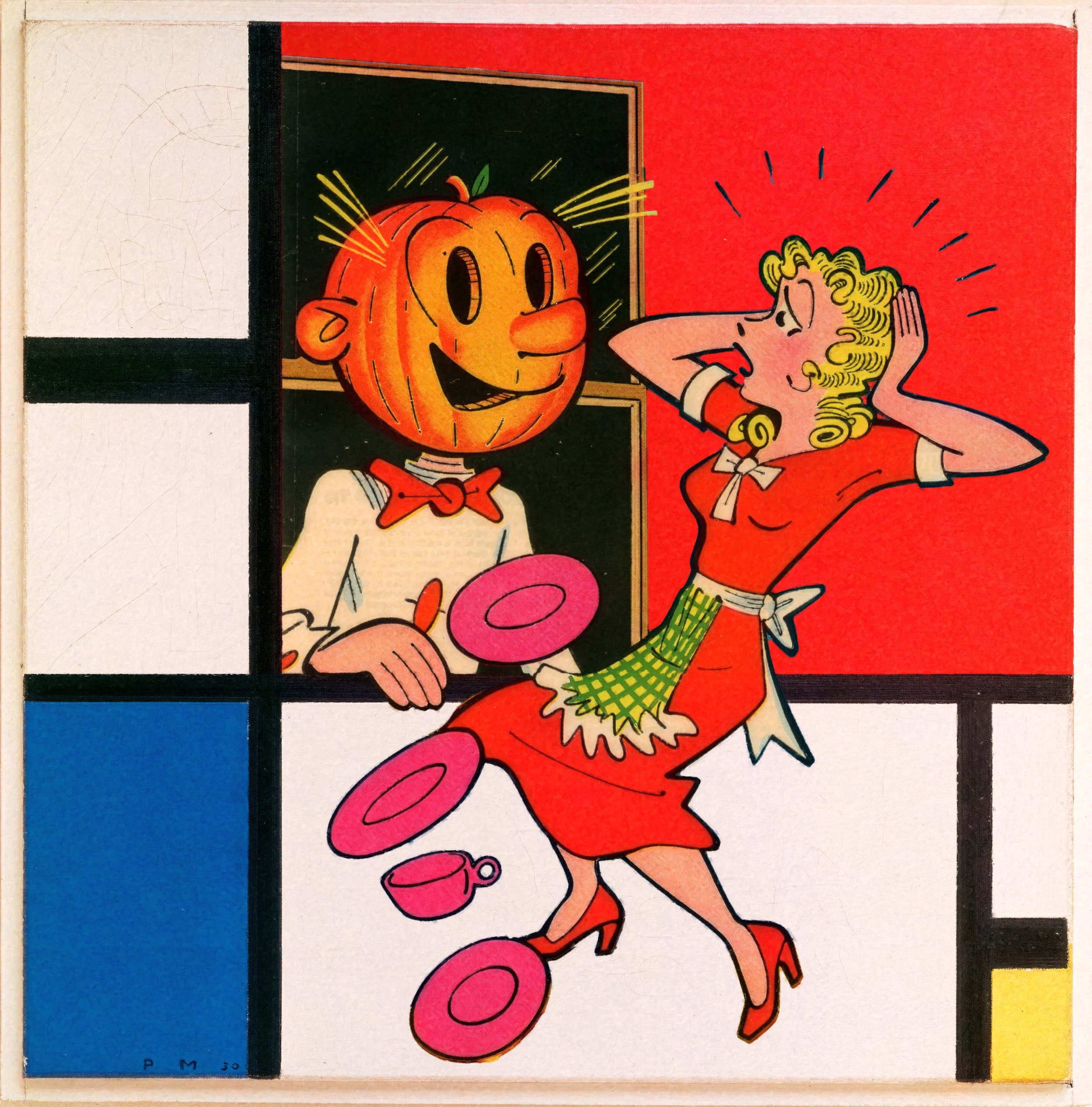 Blondie and Mondrian enter the public domain