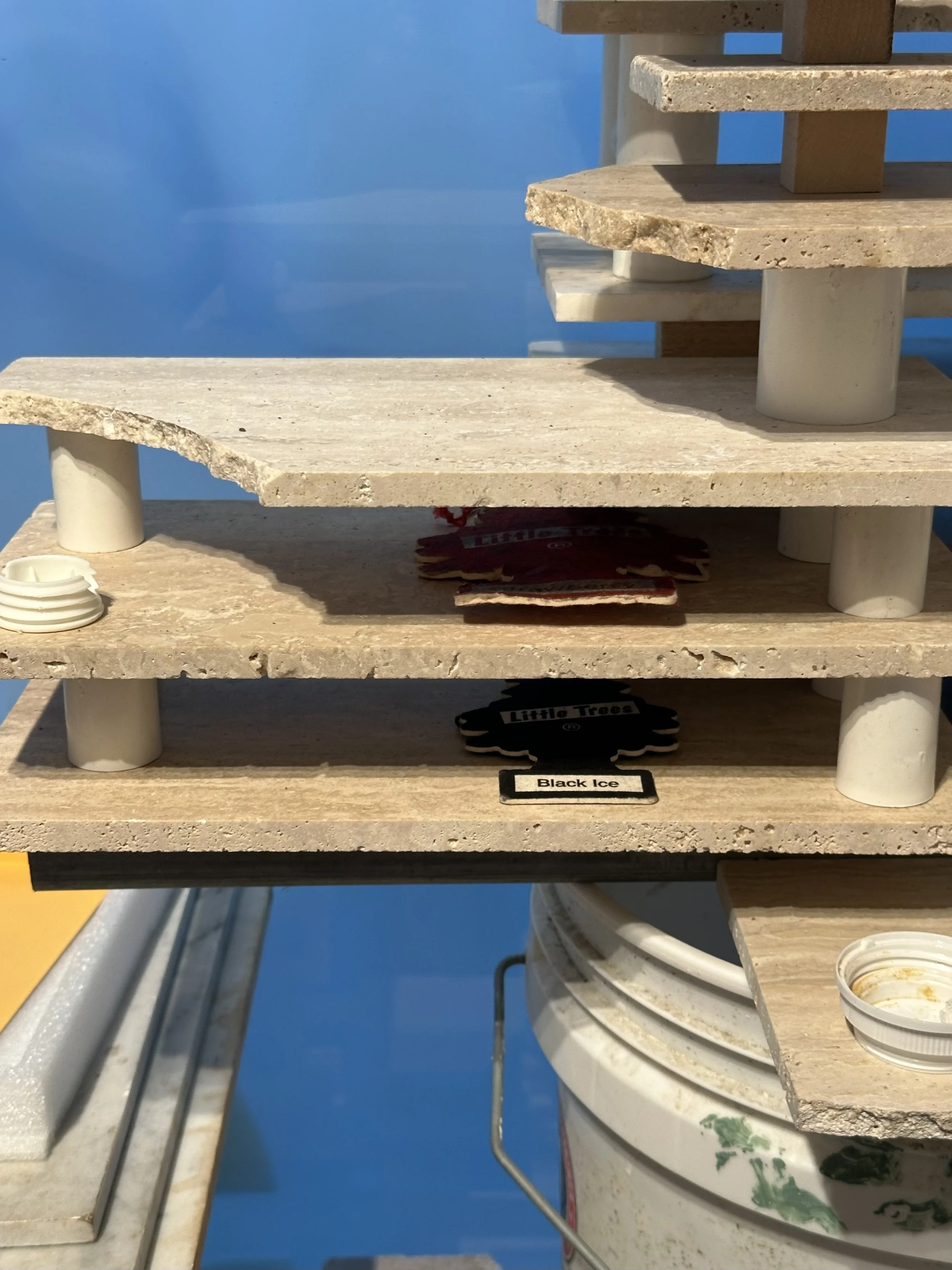 Hard Convergence, Soft Resurgence, 2025, Found objects, Dimensions variable