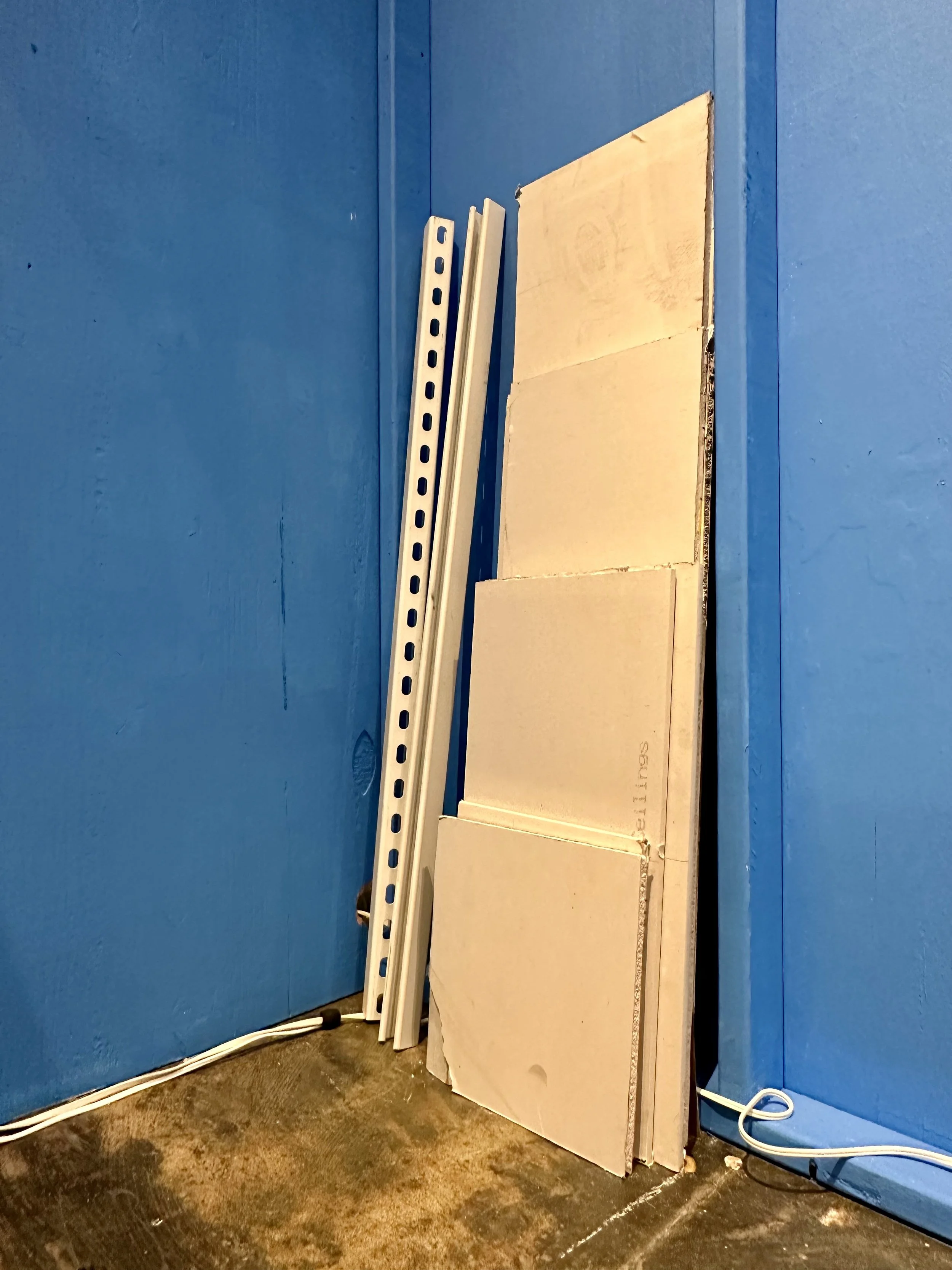 The Distance is Nothing, 2026, Paleolithic tools, found objects, Dimensions variable 