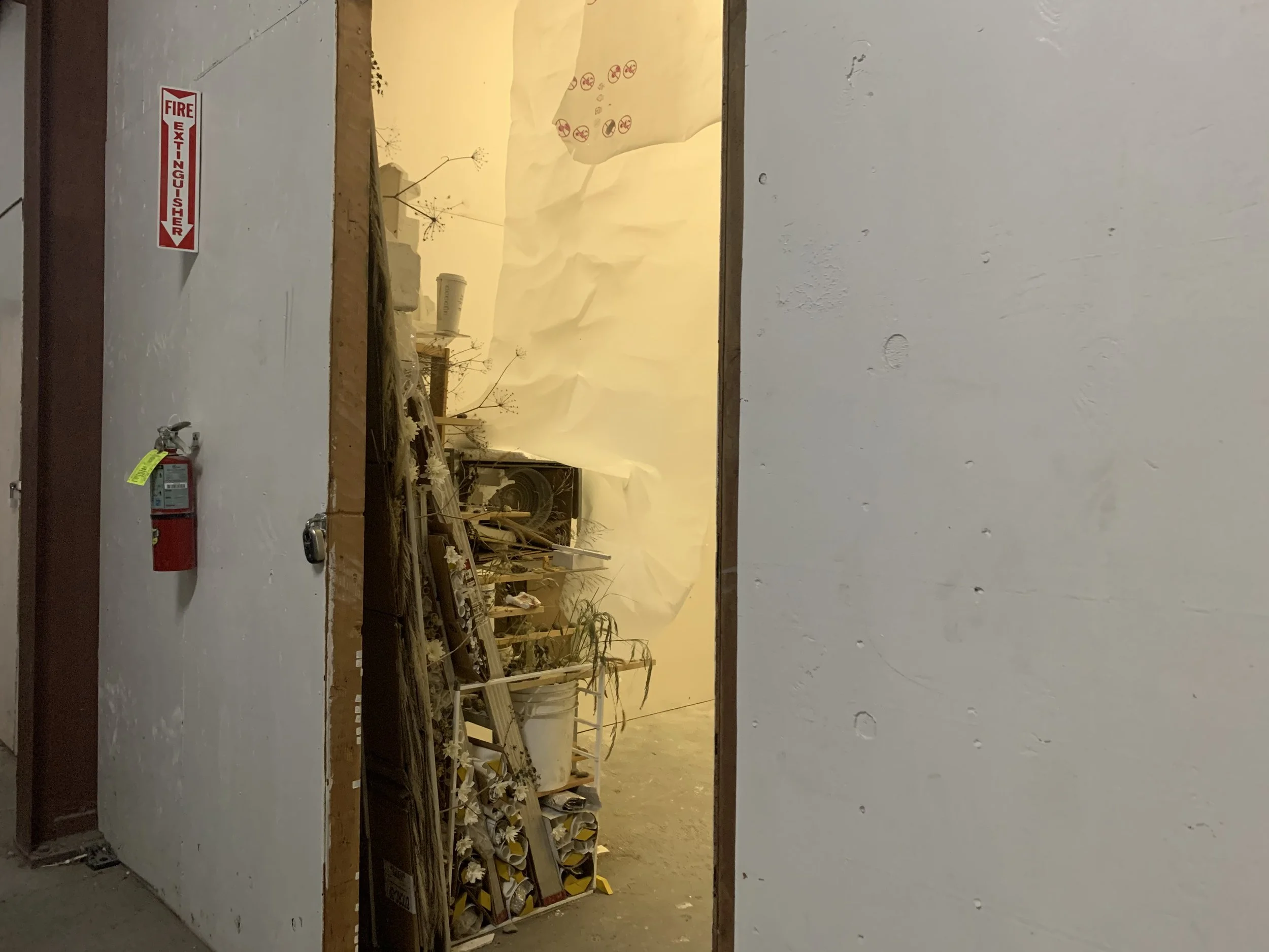 Layered Daze on Mango Haze, 2021, Mixed media, Dimensions variable