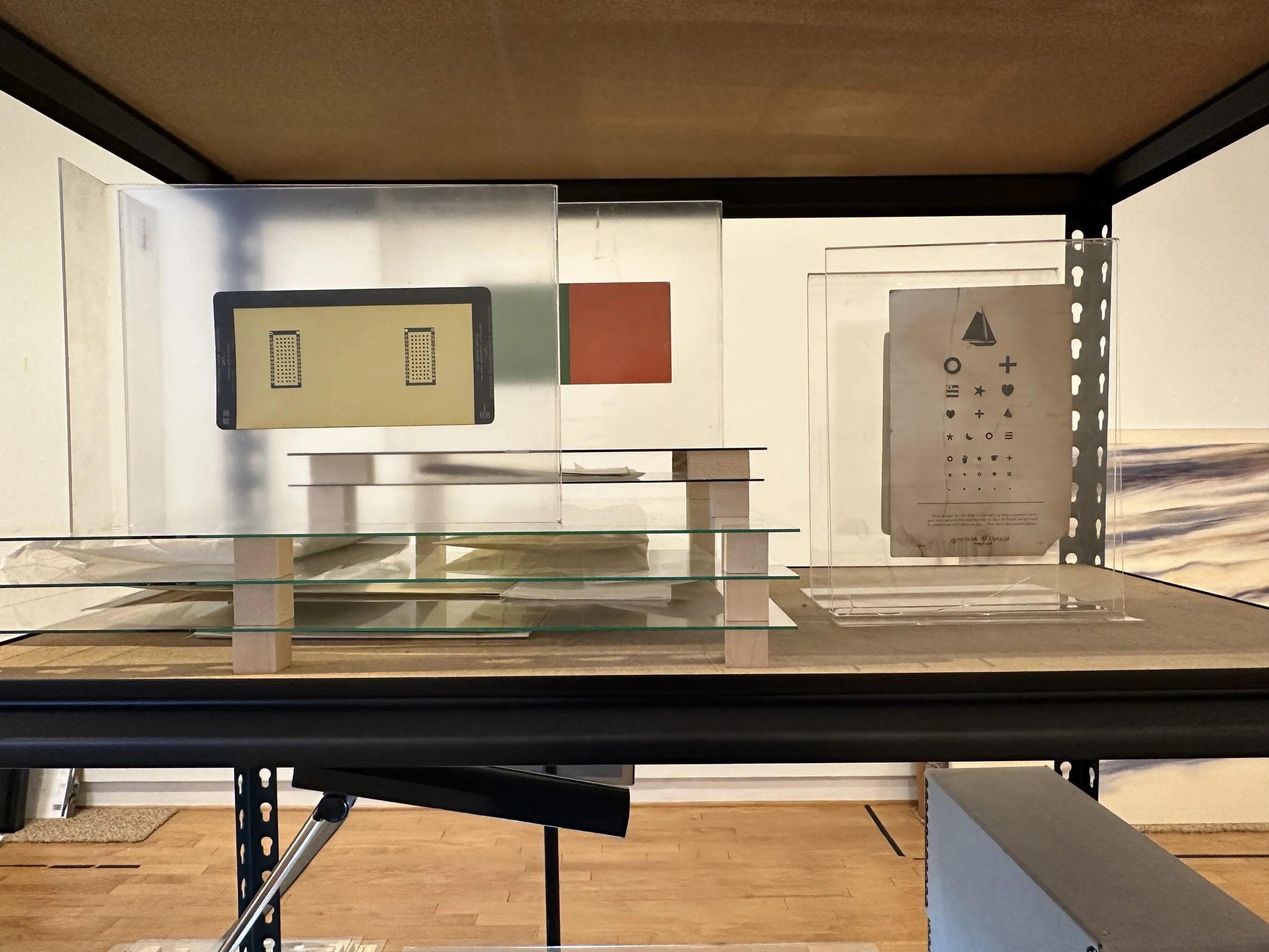 The Things We Did & Didn't Do, 2026, Archives from the Santa Cruz Museum of Art & History, found objects, 900 sq ft. 