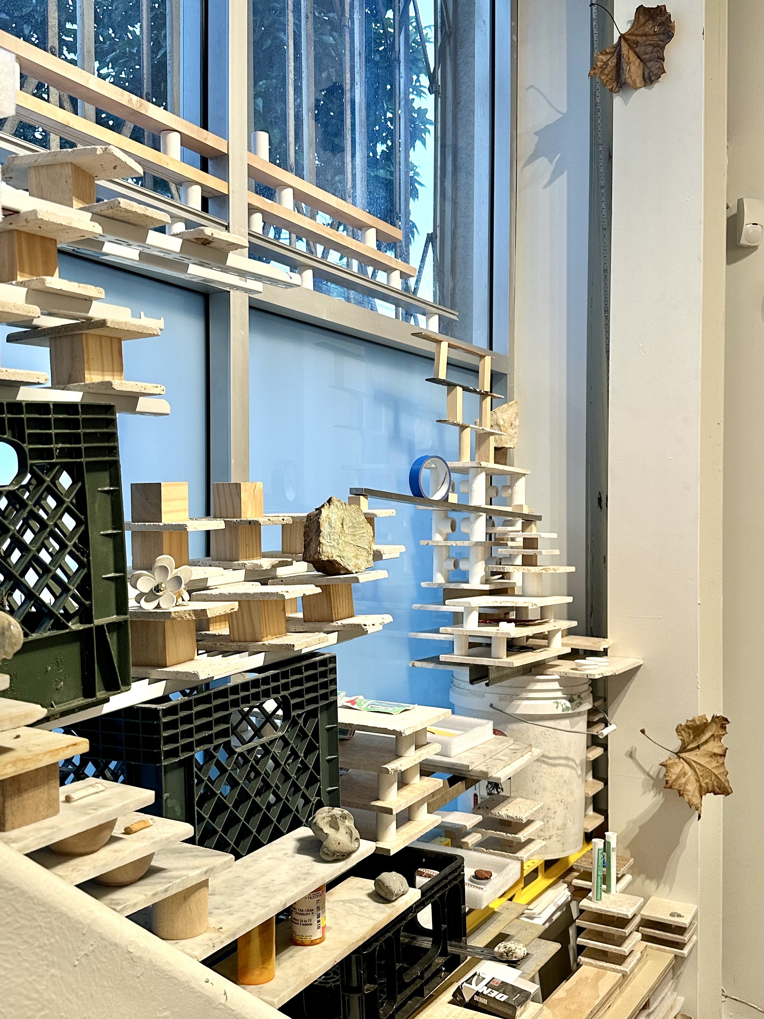 Hard Convergence, Soft Resurgence, 2025, Found objects, Dimensions variable