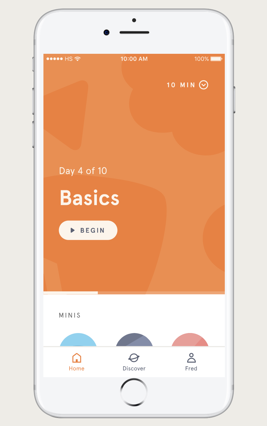 Headspace Meditation App, via headspace.com