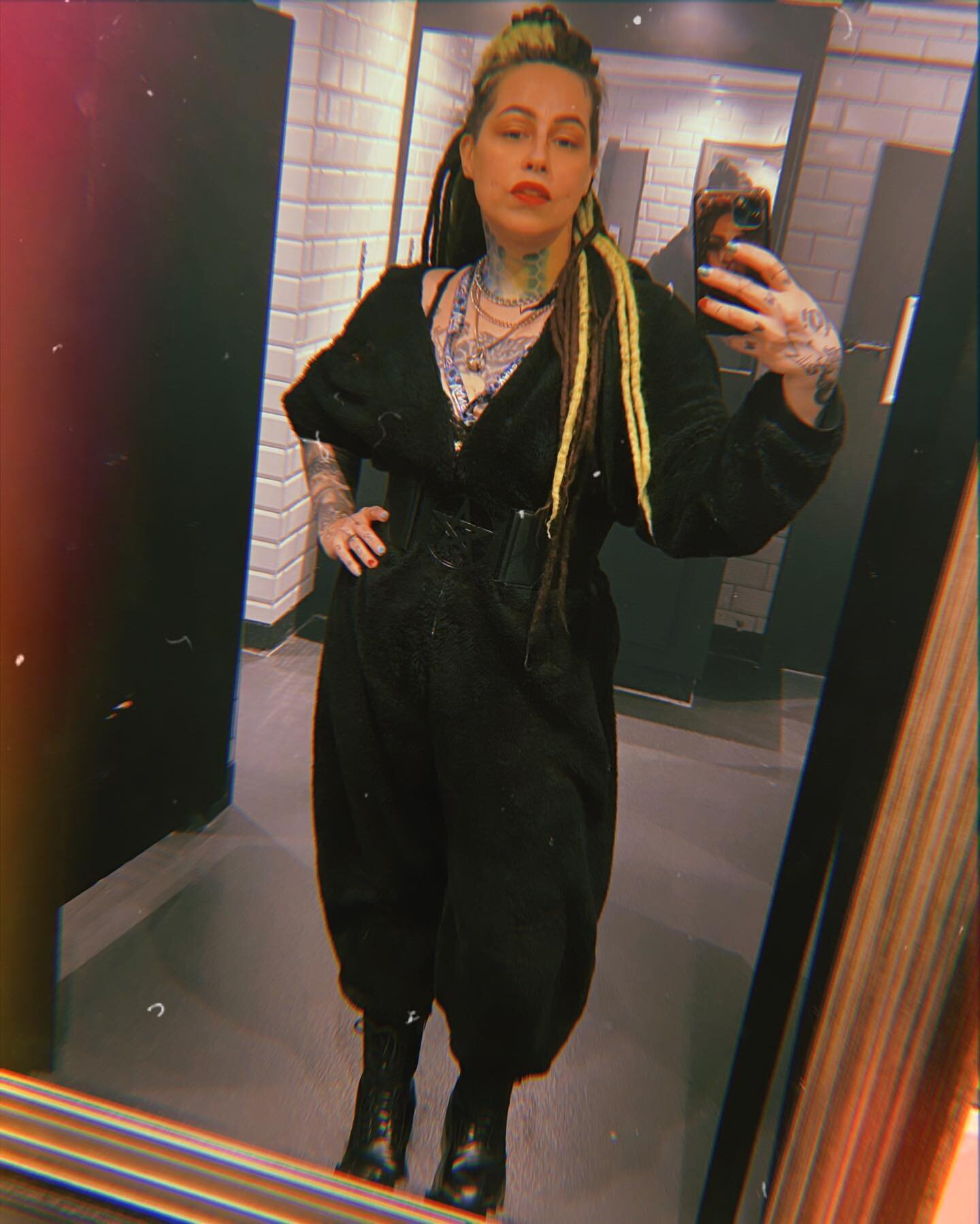 STANDARD TOILET SELFIE: It&rsquo;s a full-on @killstar onesie party on the front door tonight.

And why not?! I am the fluffiest Baphomet at the ball!

TONIGHT @sugarmillstoke

Our April All-Nighter is bringing the best in Indie/Alt/Metal across thre