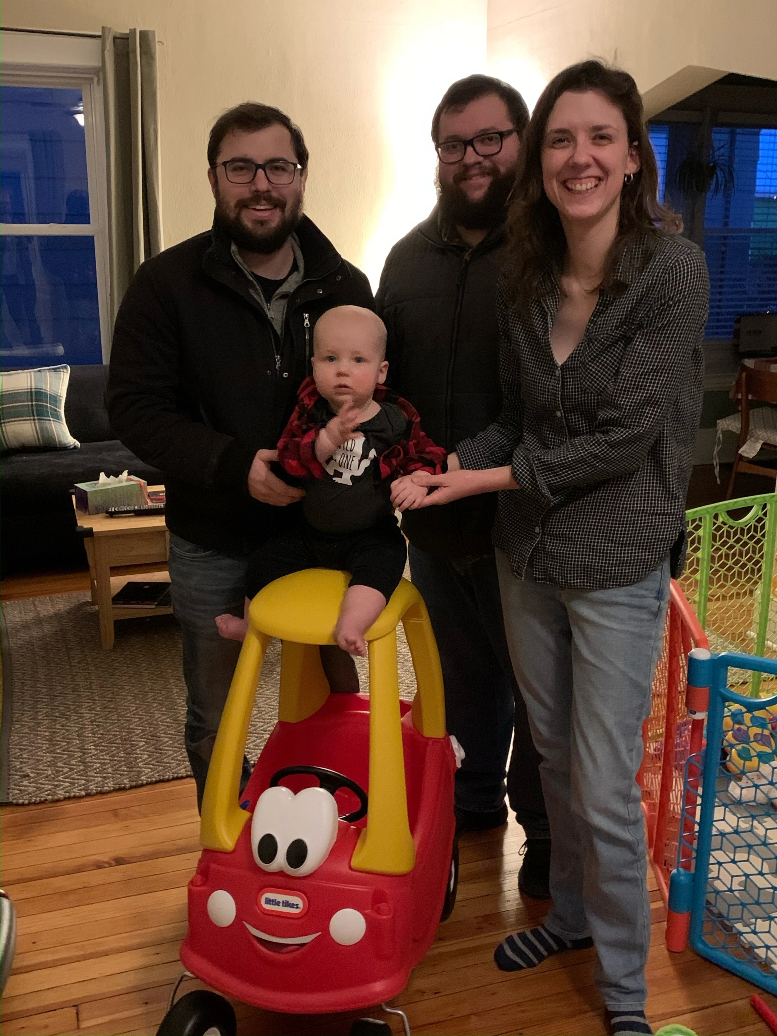 Arthur's First Birthday present from the lab! 2020