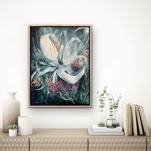 'AGAINST ALL ODDS' Floral Art Print