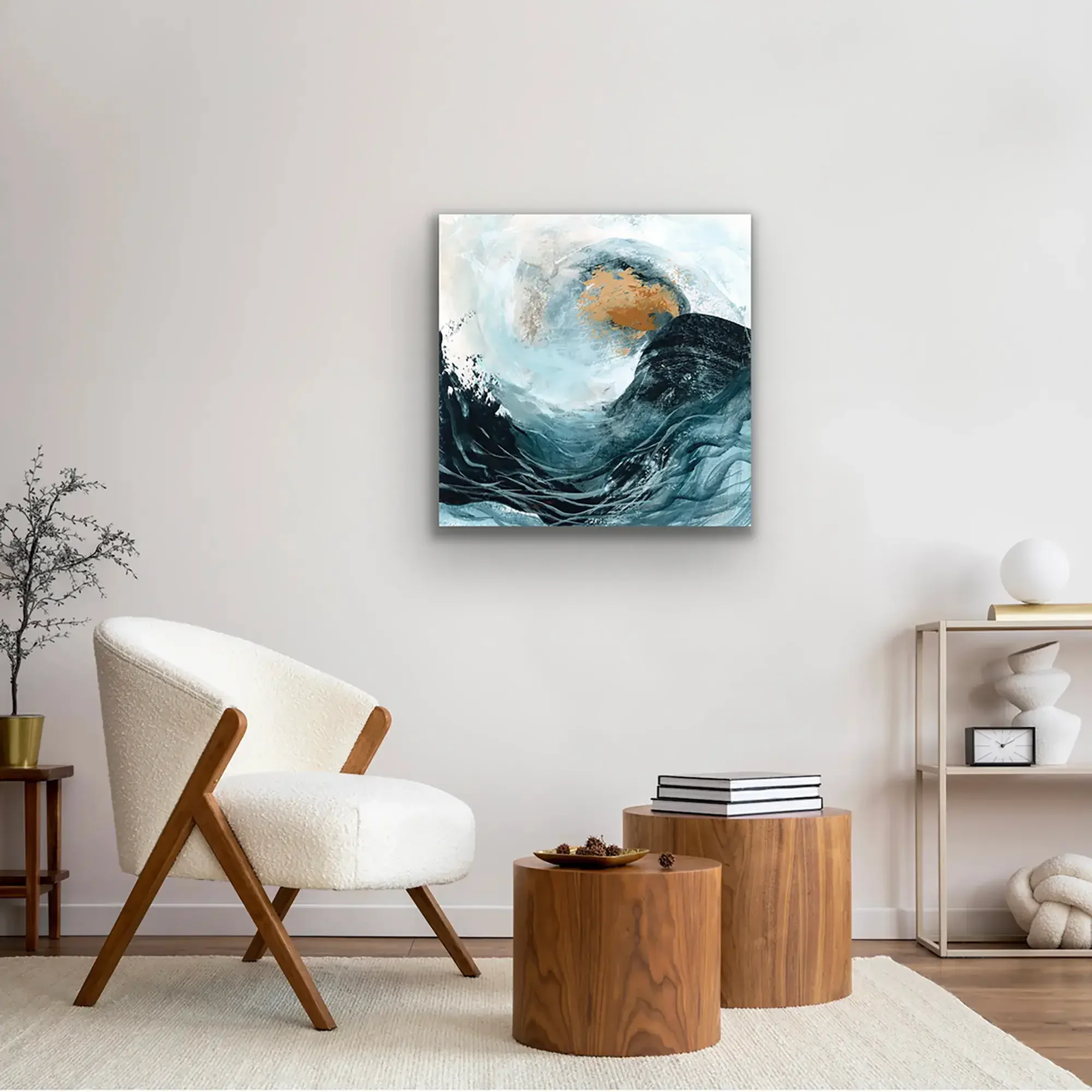 Crash — Ocean Wave Canvas Art Print